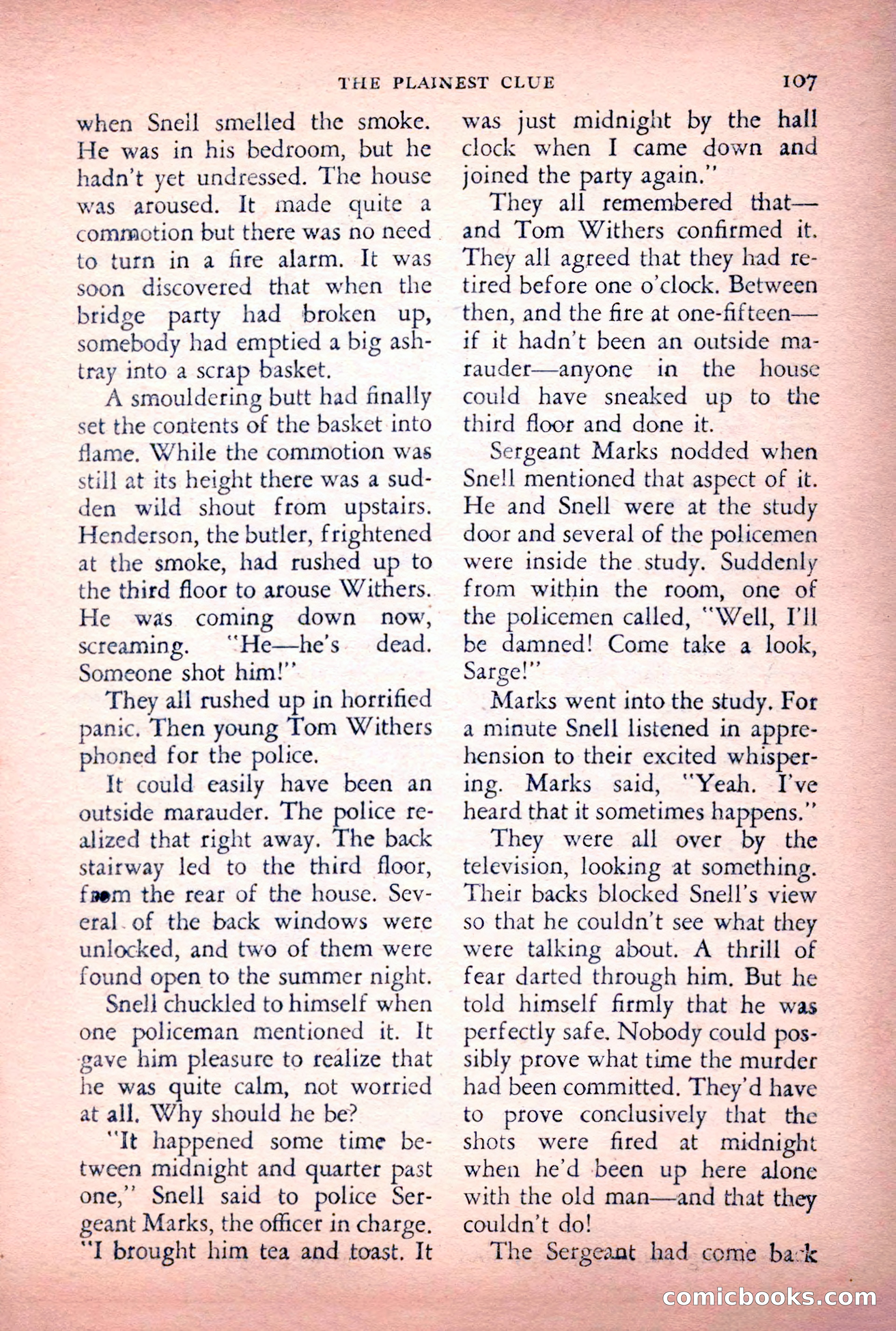 The Saint Detective Magazine, June 1956 — page 109 of 148
