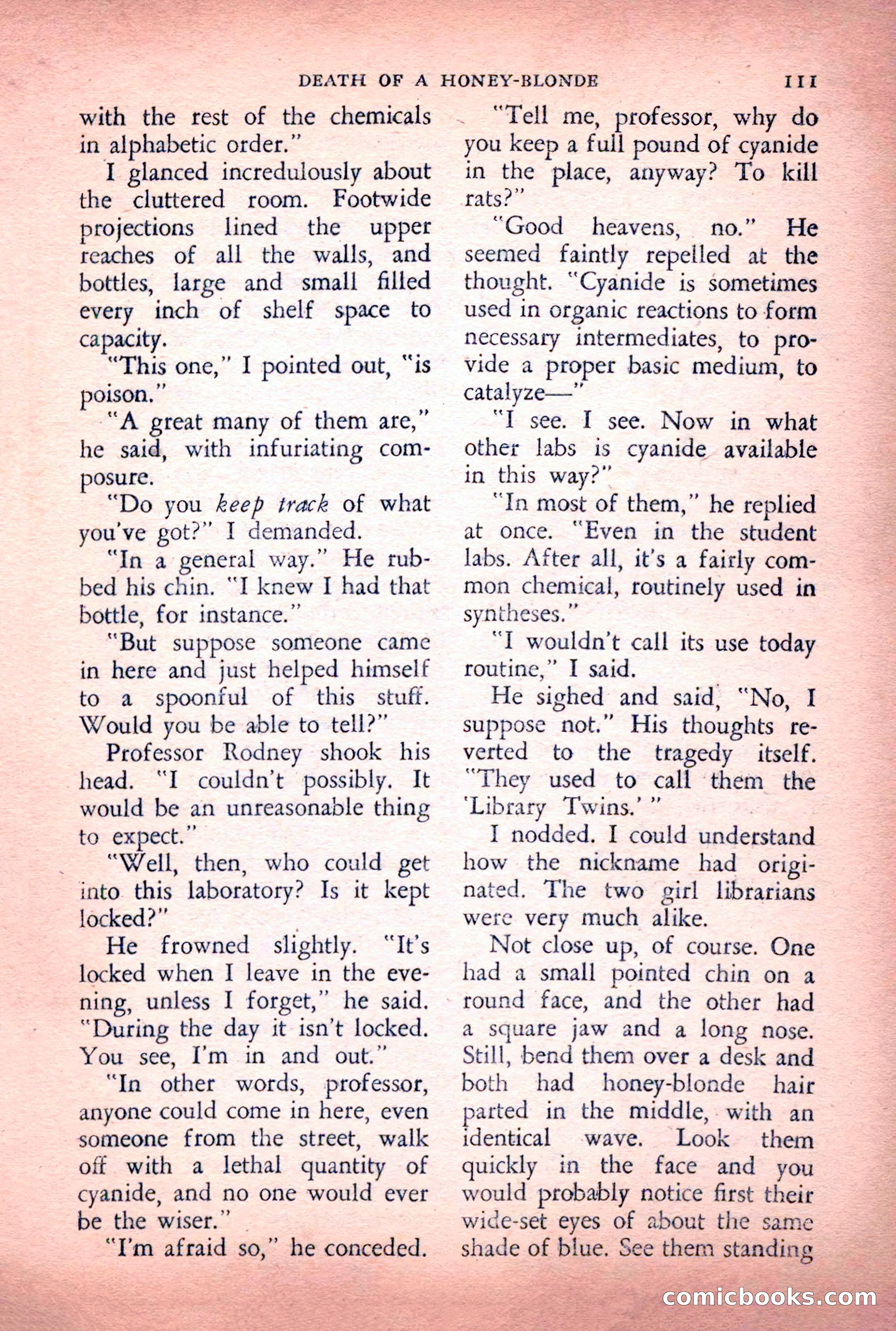 The Saint Detective Magazine, June 1956 — page 113 of 148