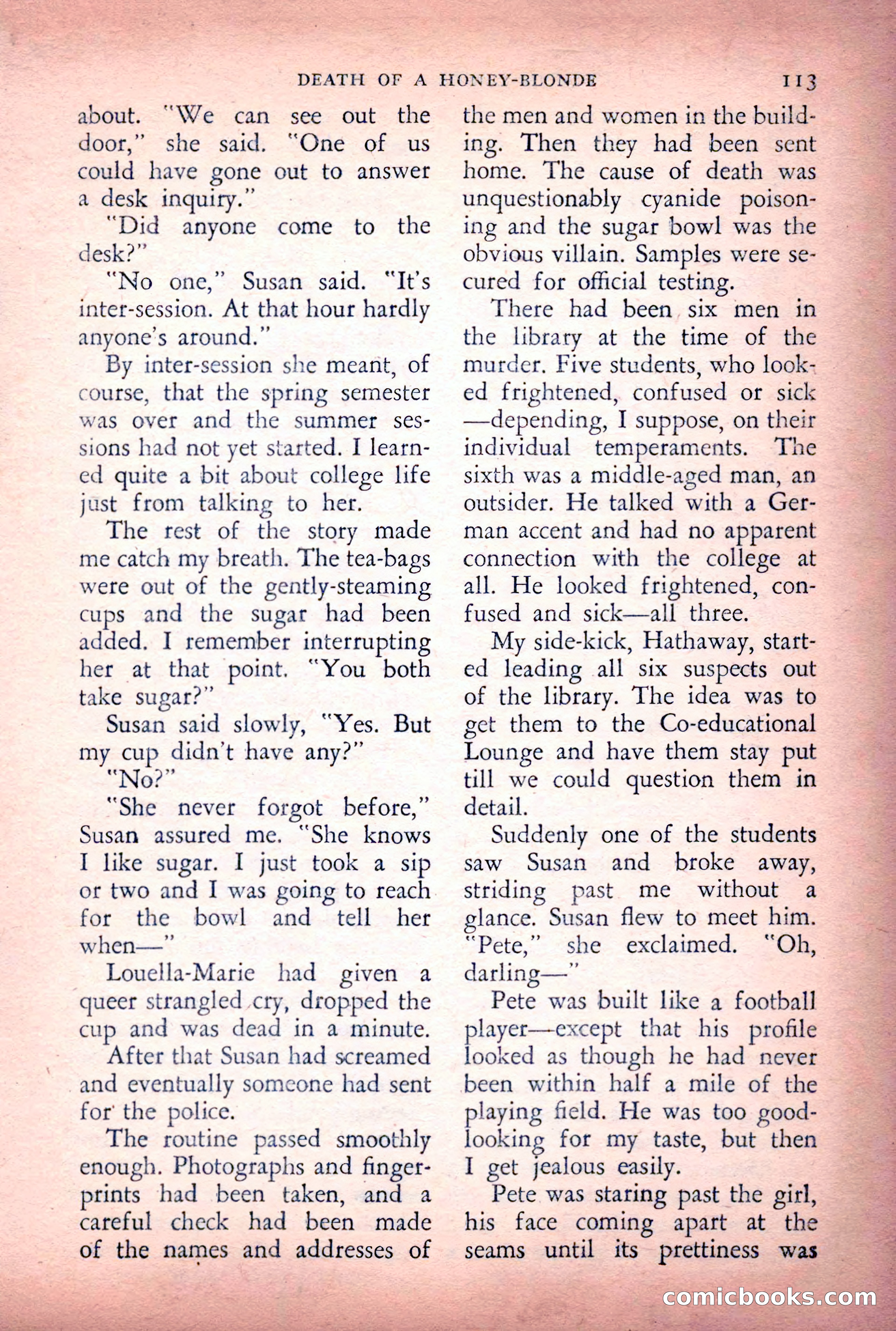The Saint Detective Magazine, June 1956 — page 115 of 148