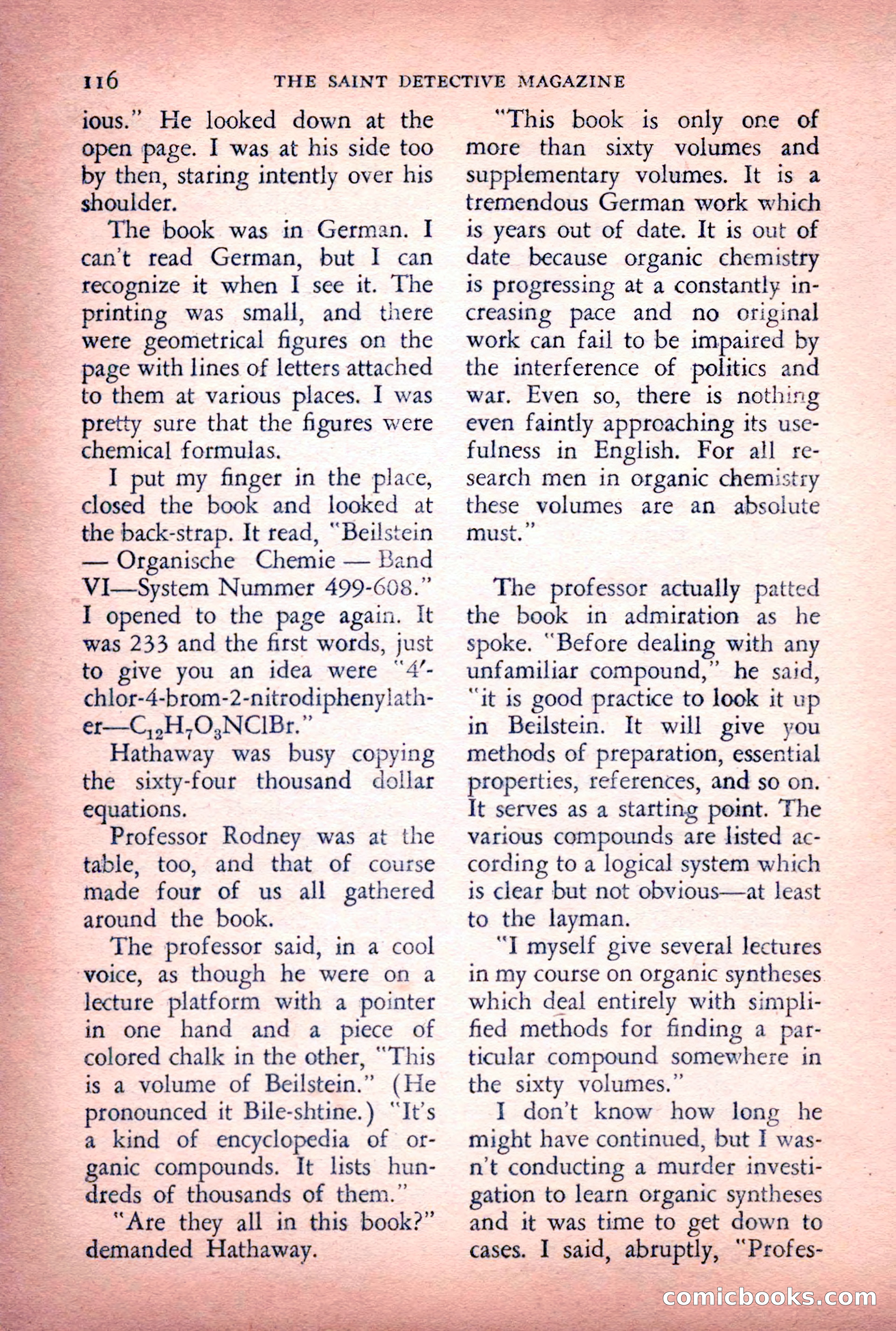 The Saint Detective Magazine, June 1956 — page 118 of 148