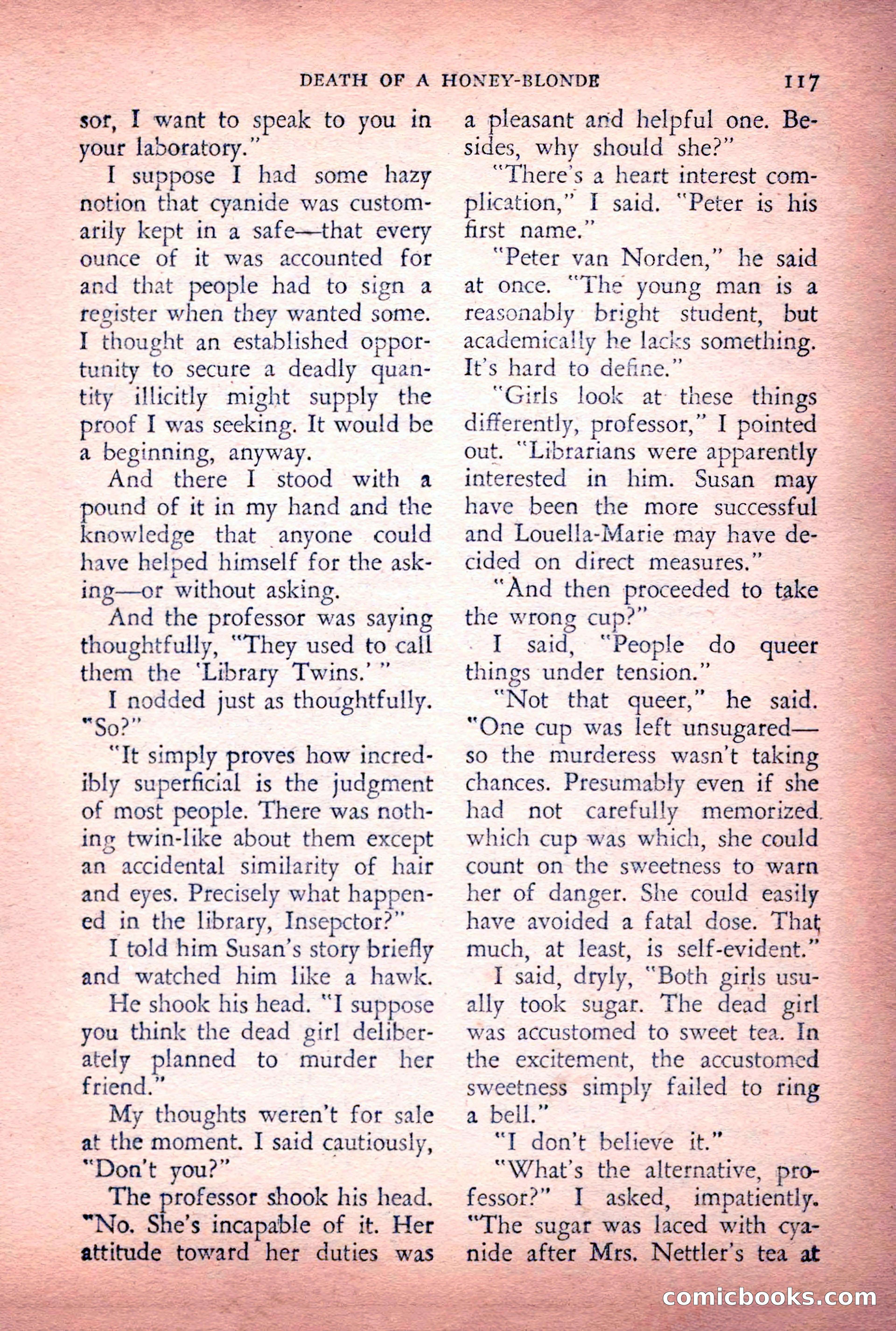 The Saint Detective Magazine, June 1956 — page 119 of 148
