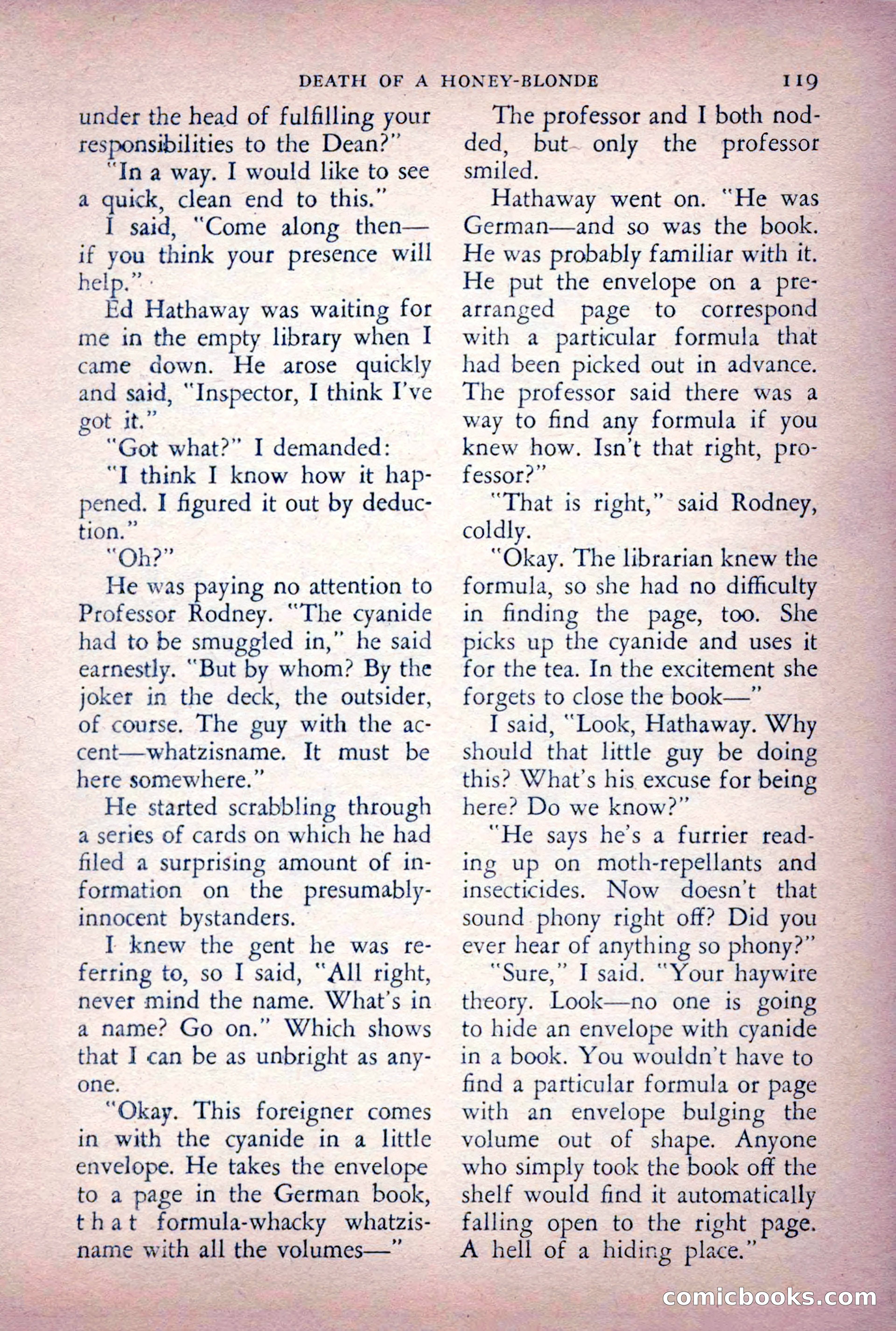 The Saint Detective Magazine, June 1956 — page 121 of 148