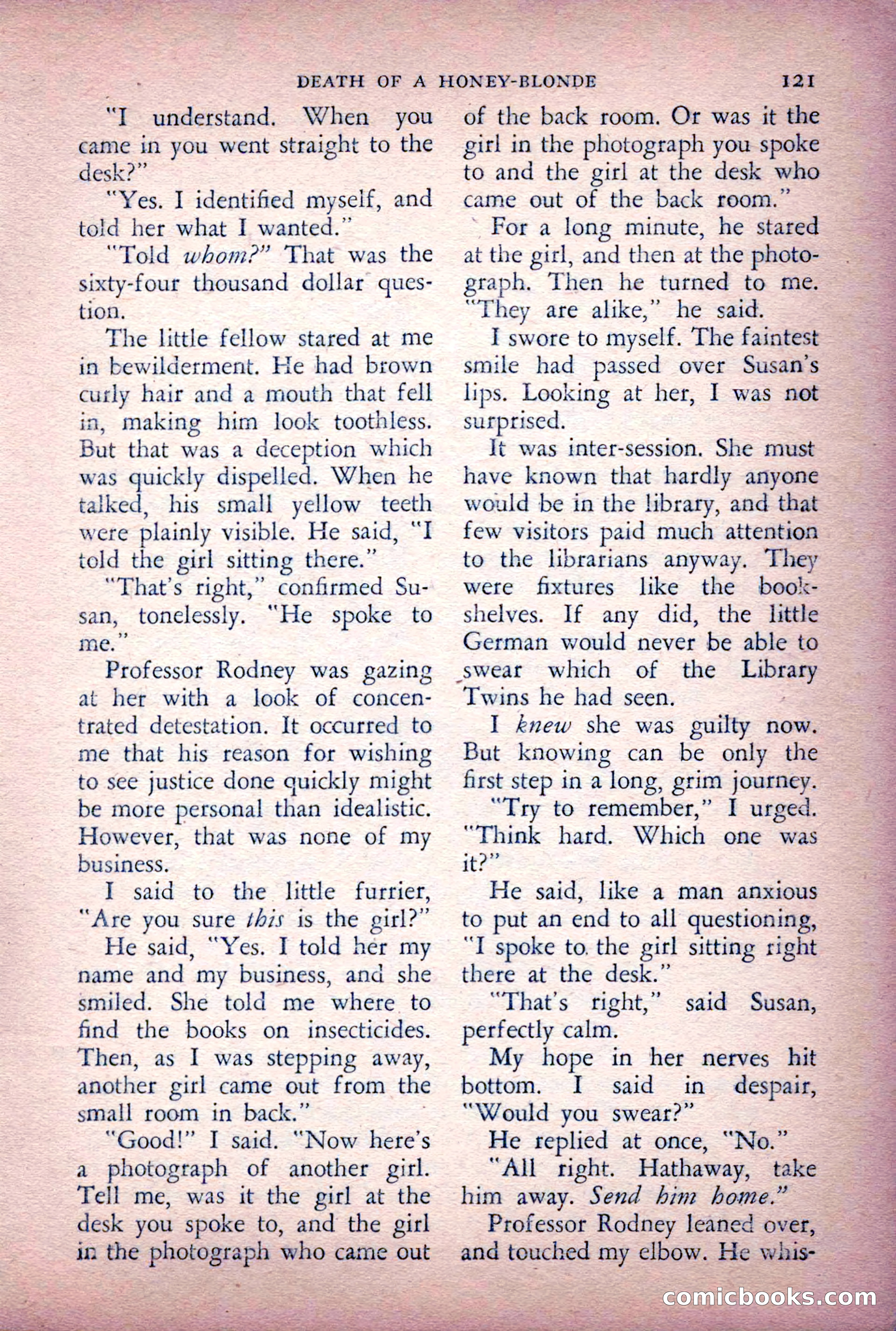 The Saint Detective Magazine, June 1956 — page 123 of 148
