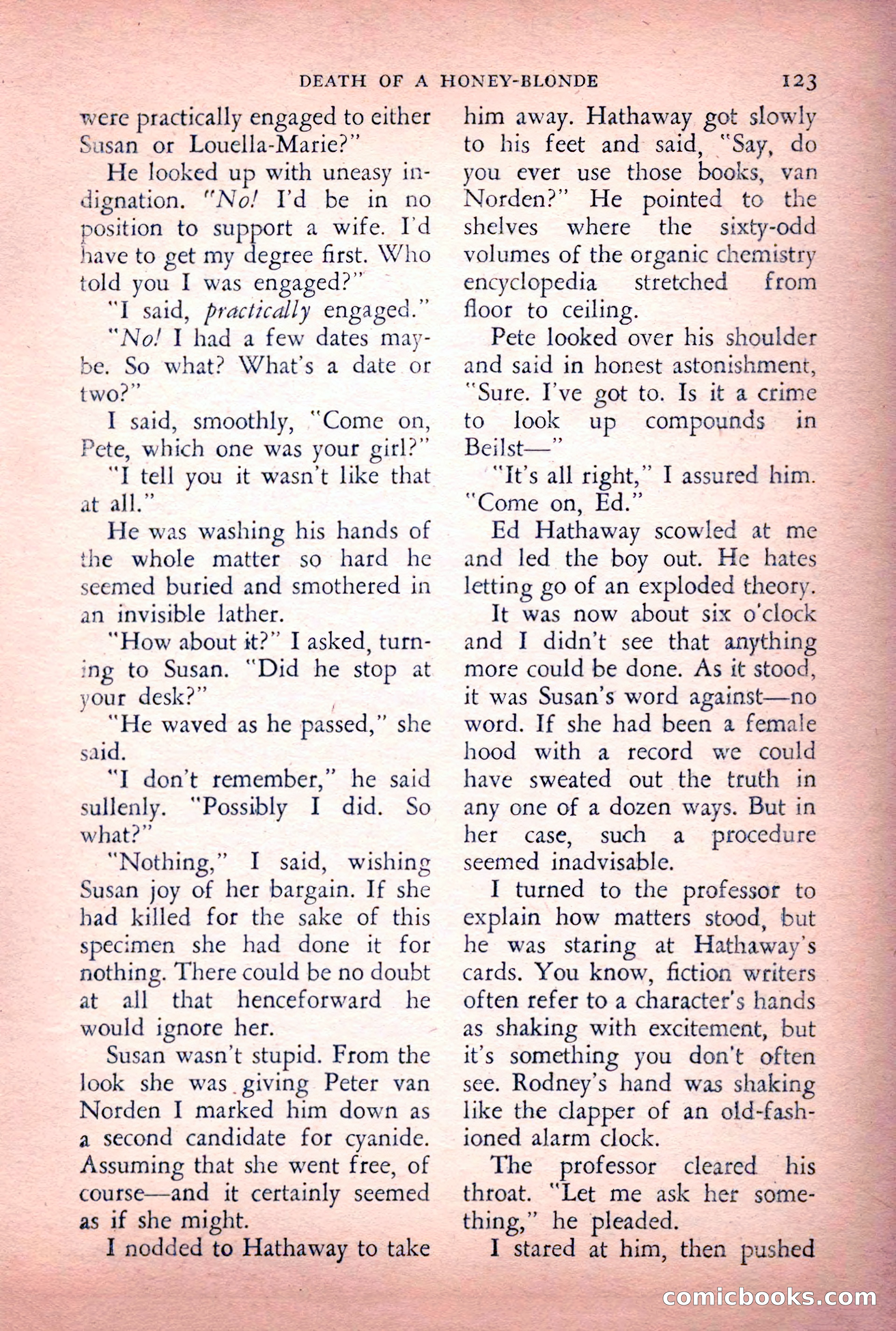 The Saint Detective Magazine, June 1956 — page 125 of 148