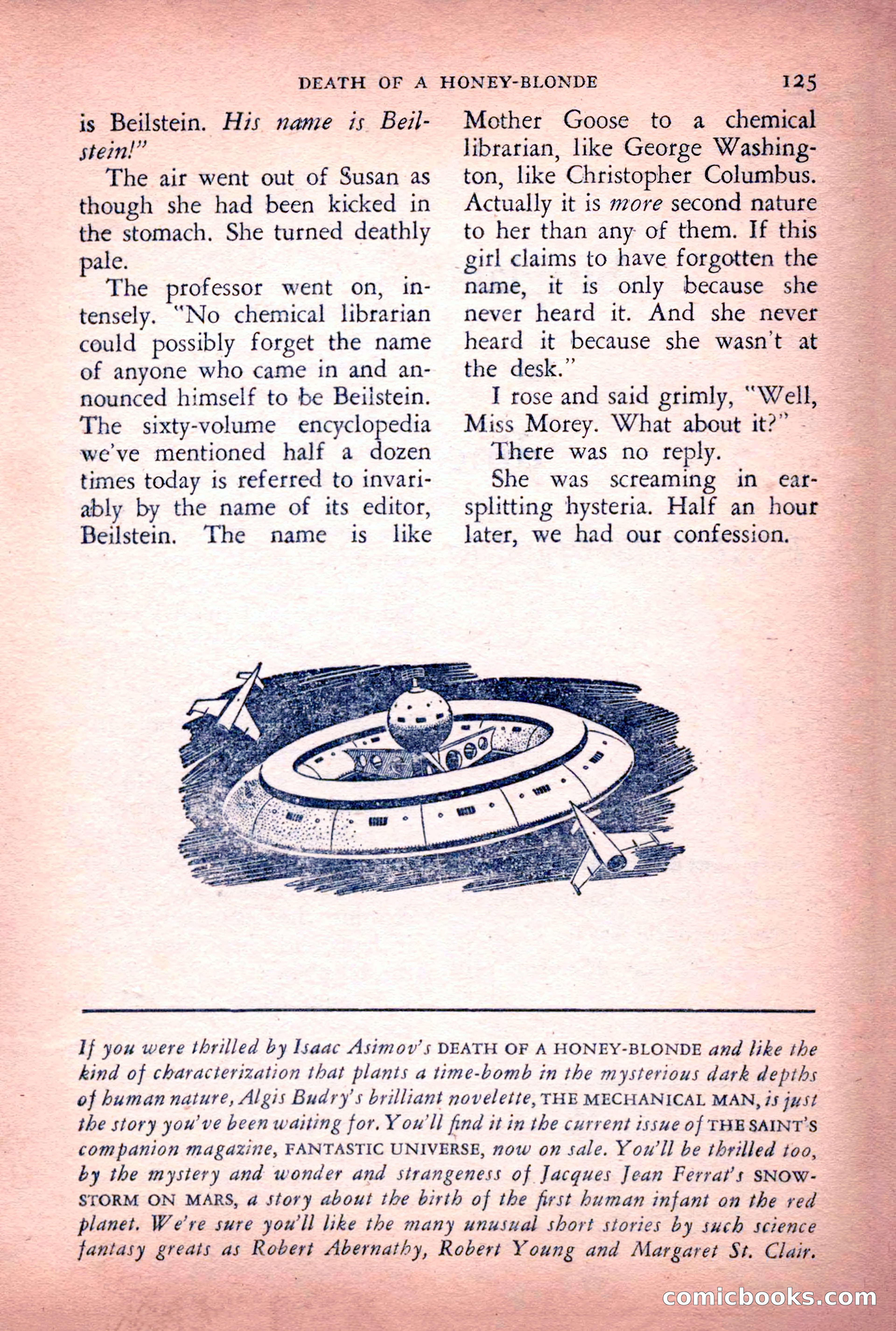 The Saint Detective Magazine, June 1956 — page 127 of 148