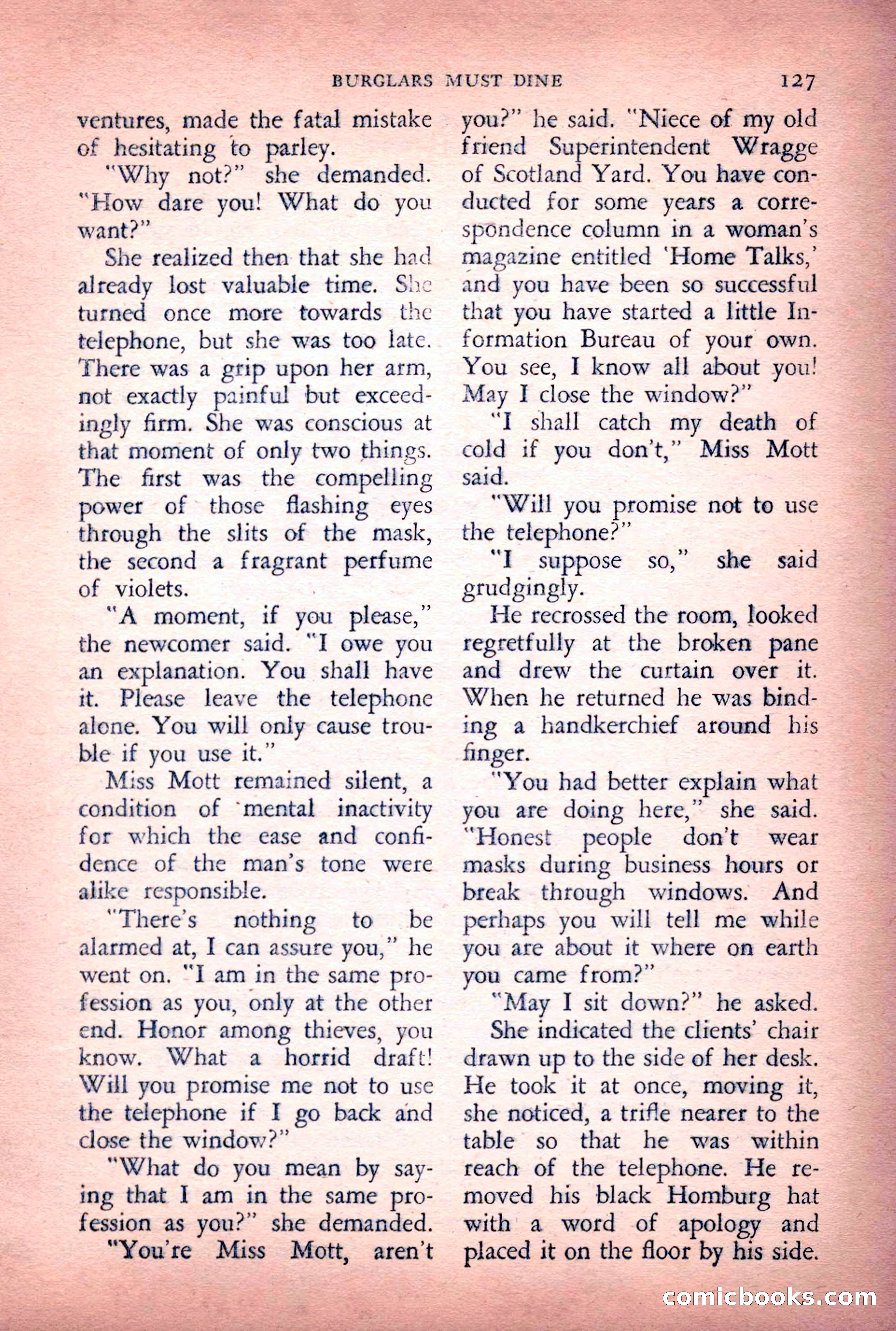 The Saint Detective Magazine, June 1956 — page 129 of 148
