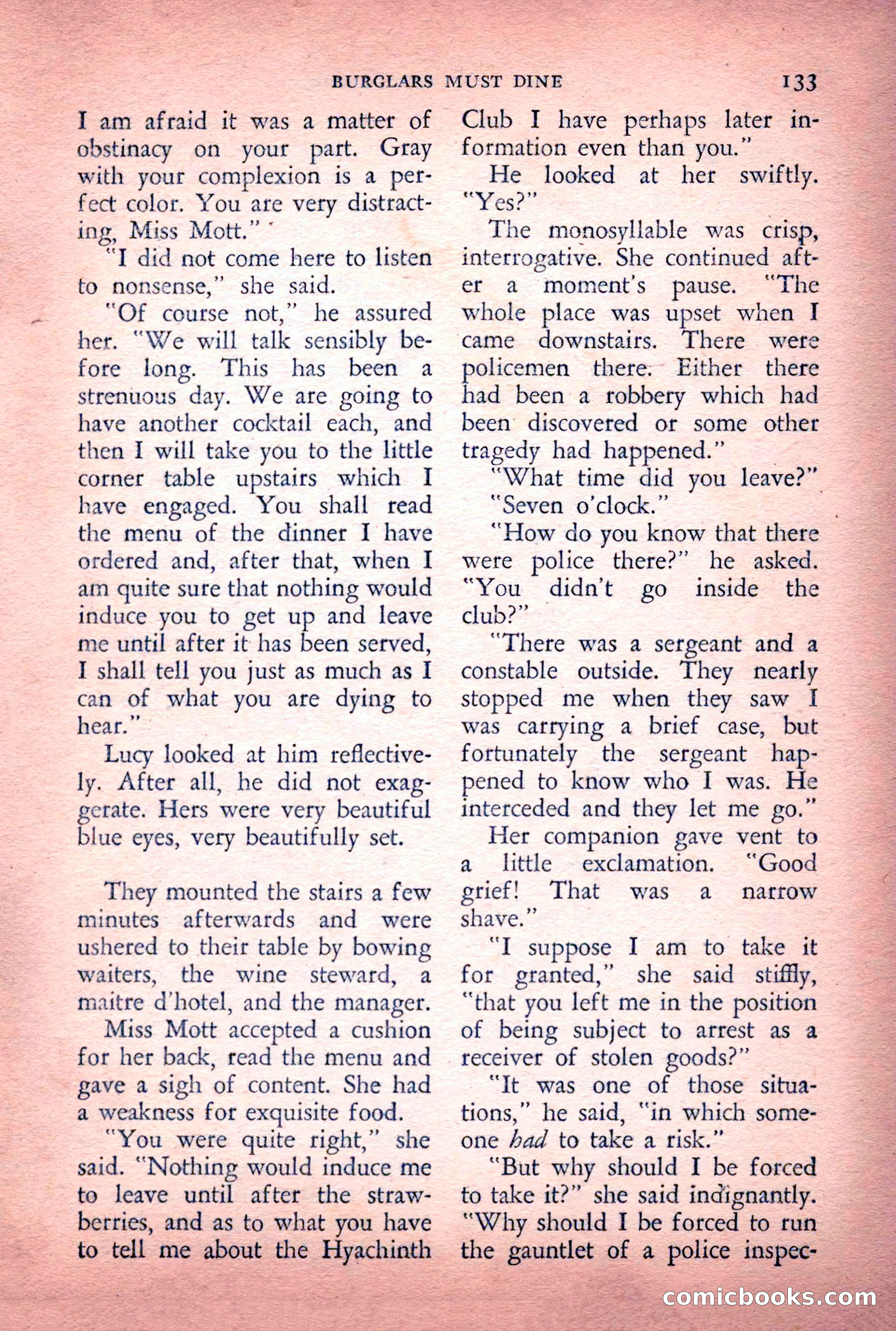 The Saint Detective Magazine, June 1956 — page 135 of 148