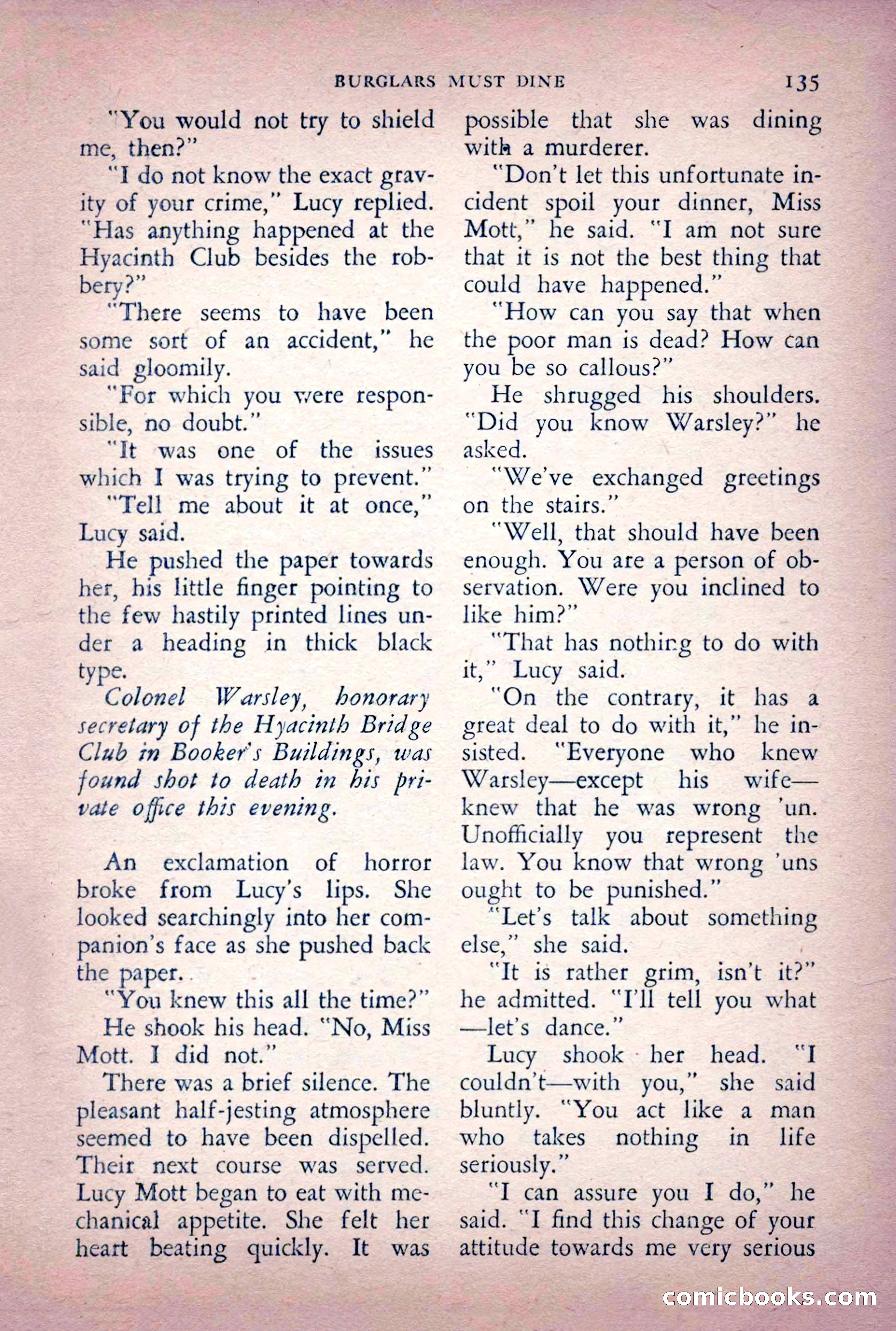 The Saint Detective Magazine, June 1956 — page 137 of 148