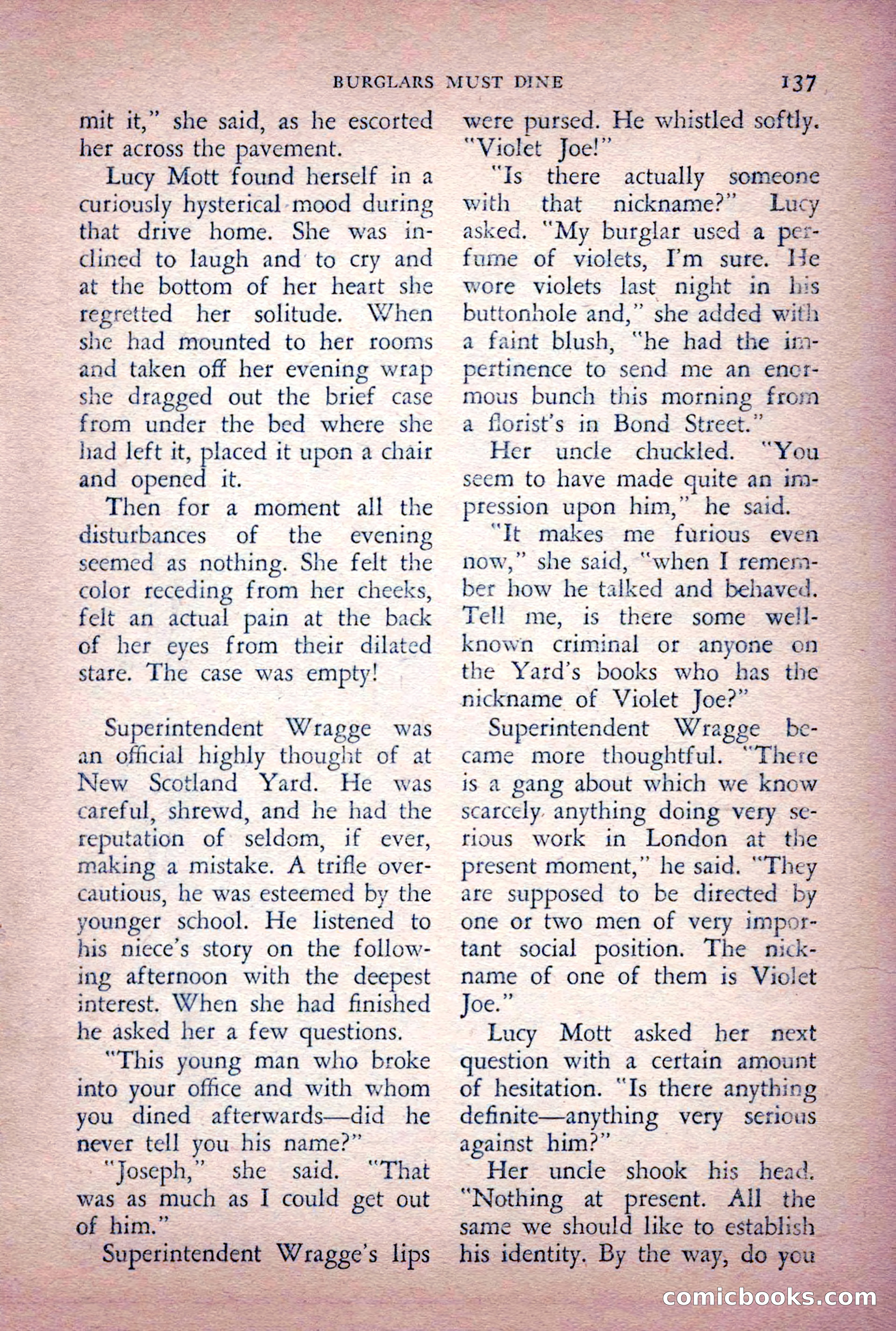 The Saint Detective Magazine, June 1956 — page 139 of 148