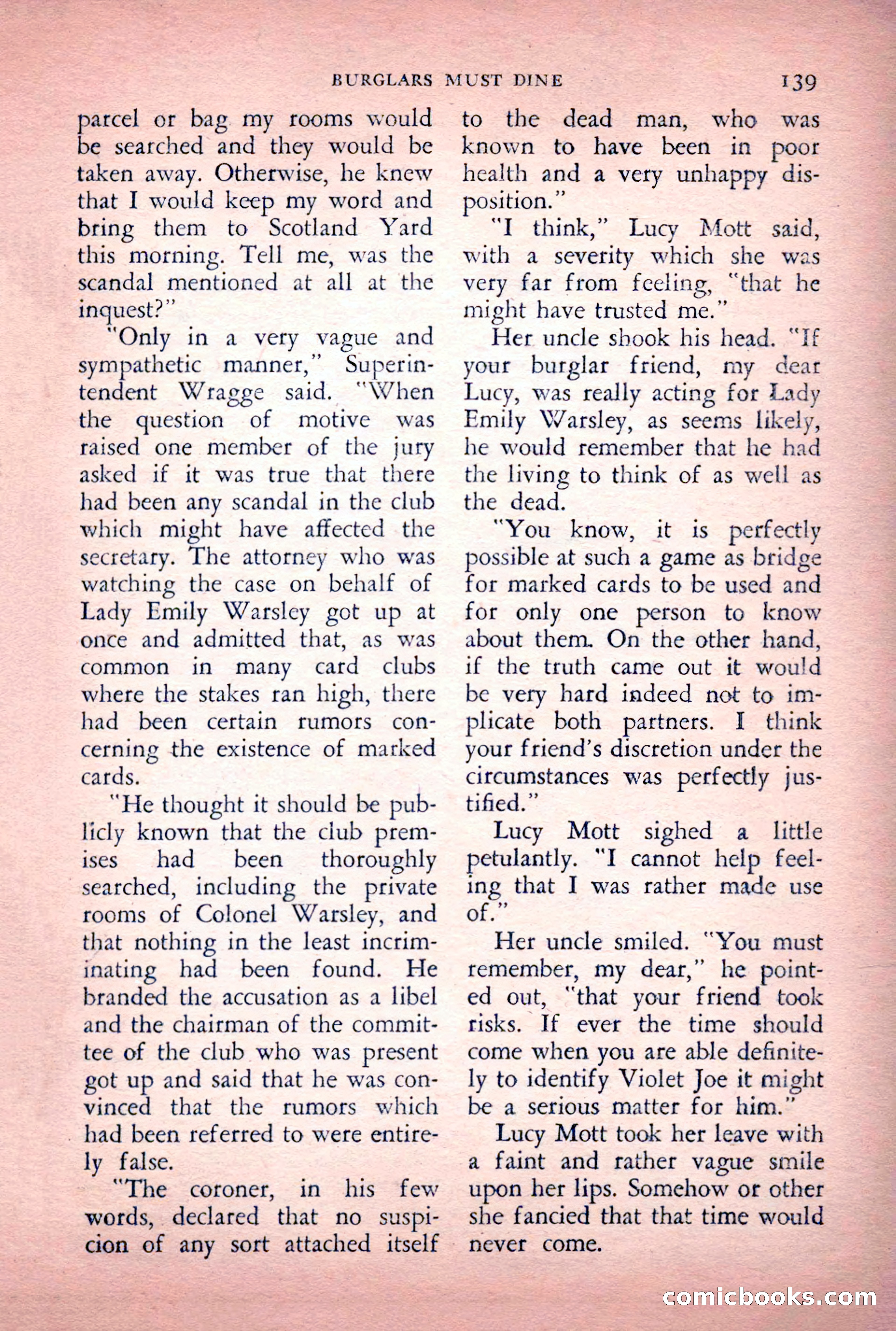 The Saint Detective Magazine, June 1956 — page 141 of 148