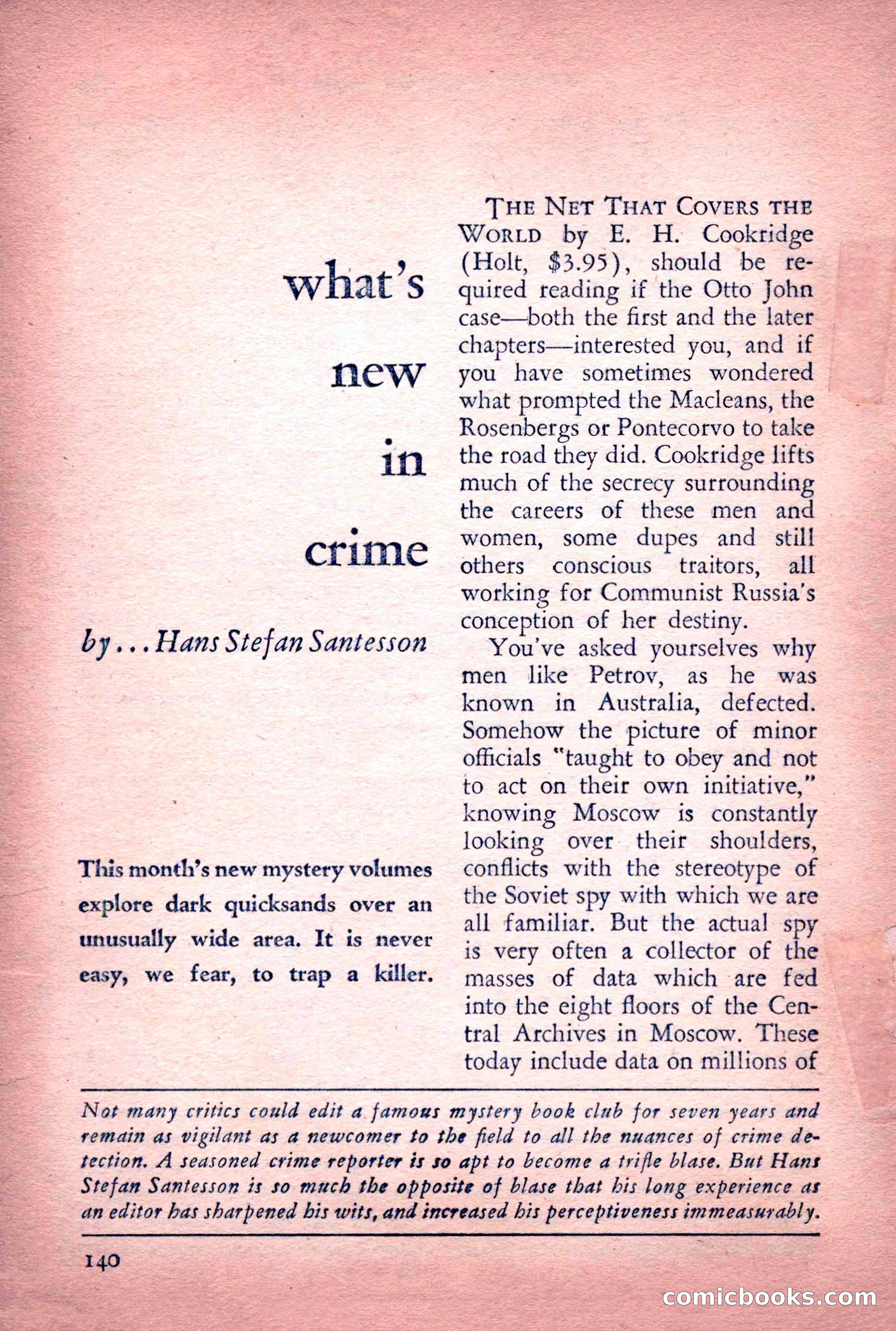 The Saint Detective Magazine, June 1956 — page 142 of 148