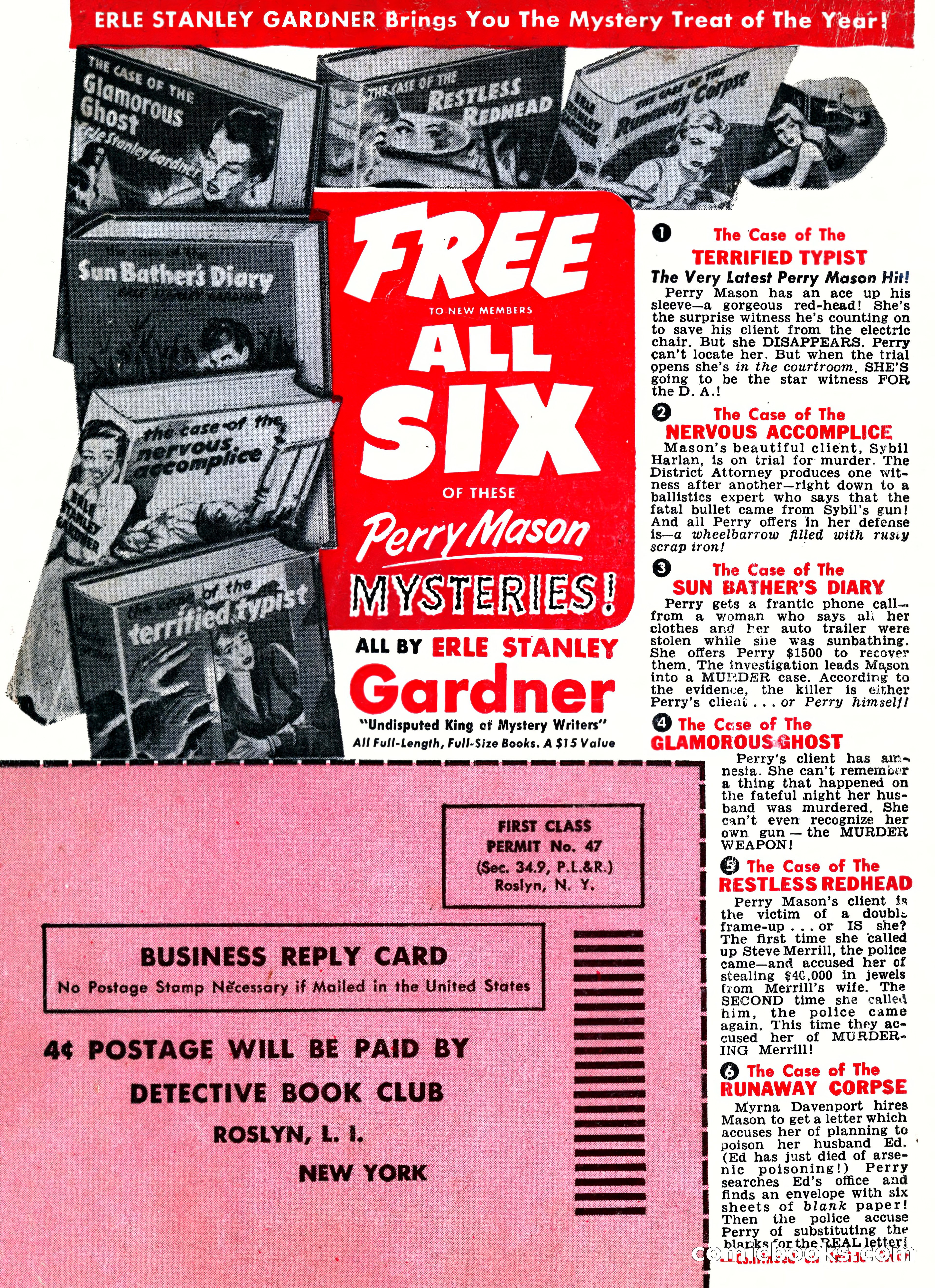 The Saint Detective Magazine, June 1956 — page 148 of 148