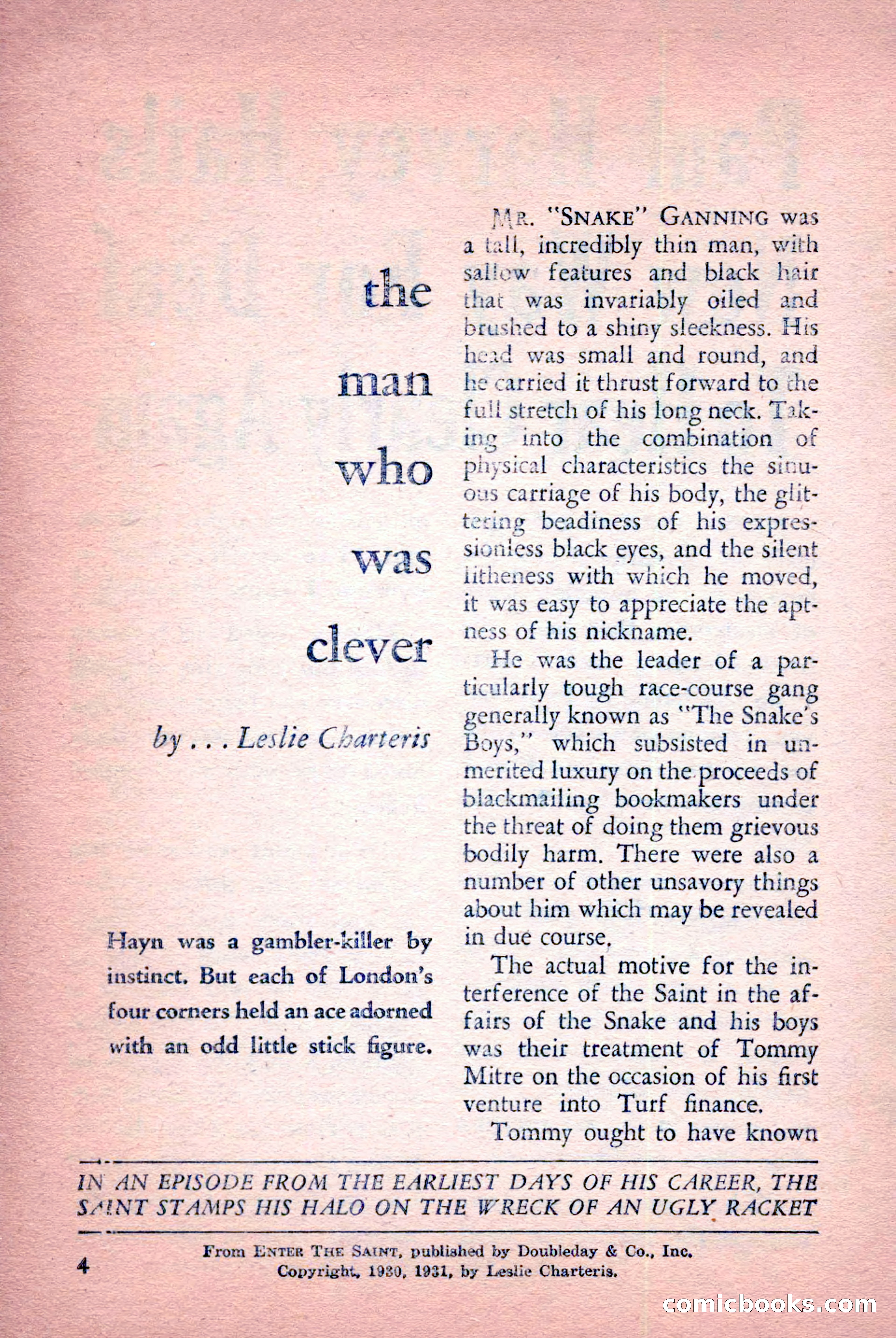 The Saint Detective Magazine, July 1956 — page 6 of 148