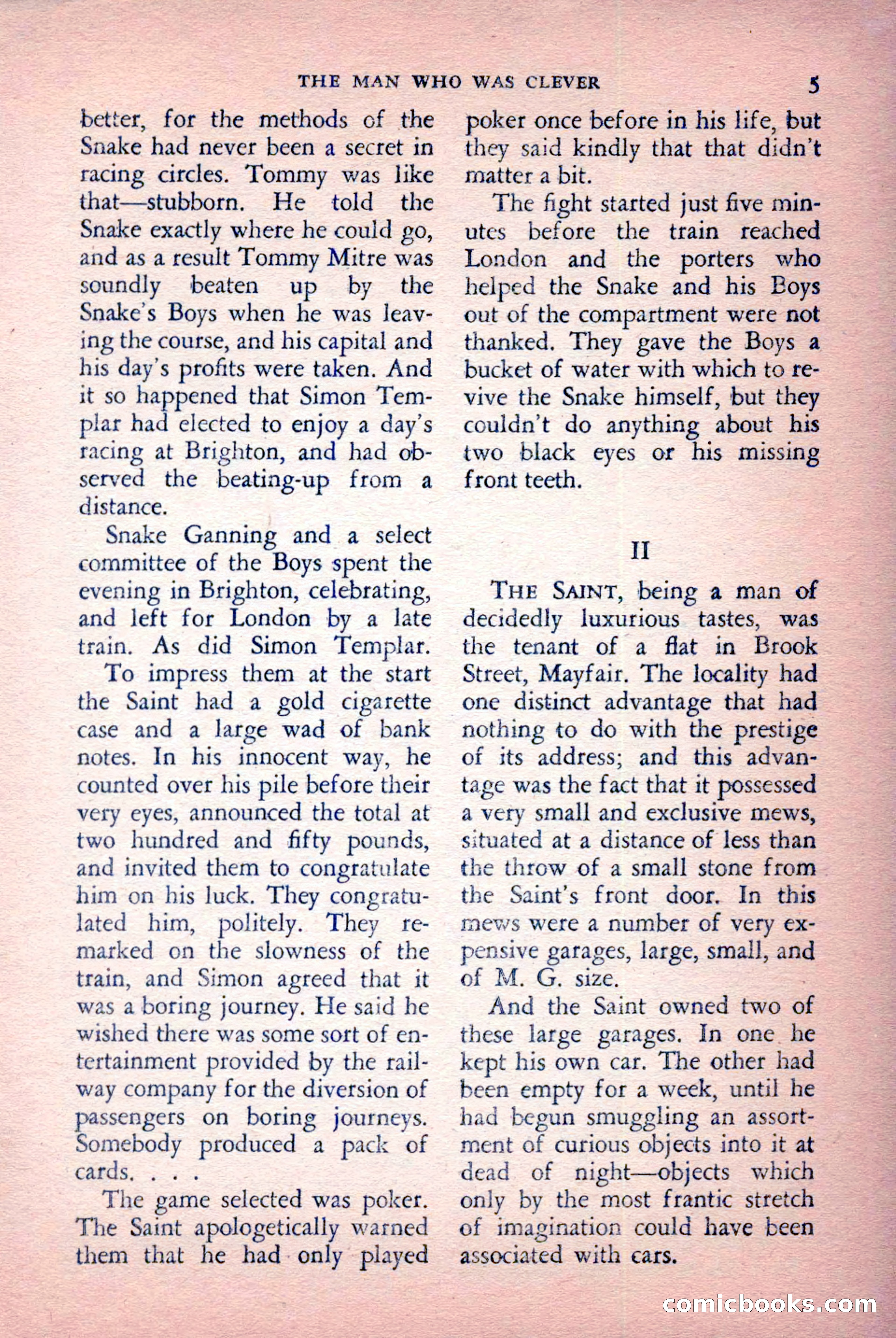 The Saint Detective Magazine, July 1956 — page 7 of 148