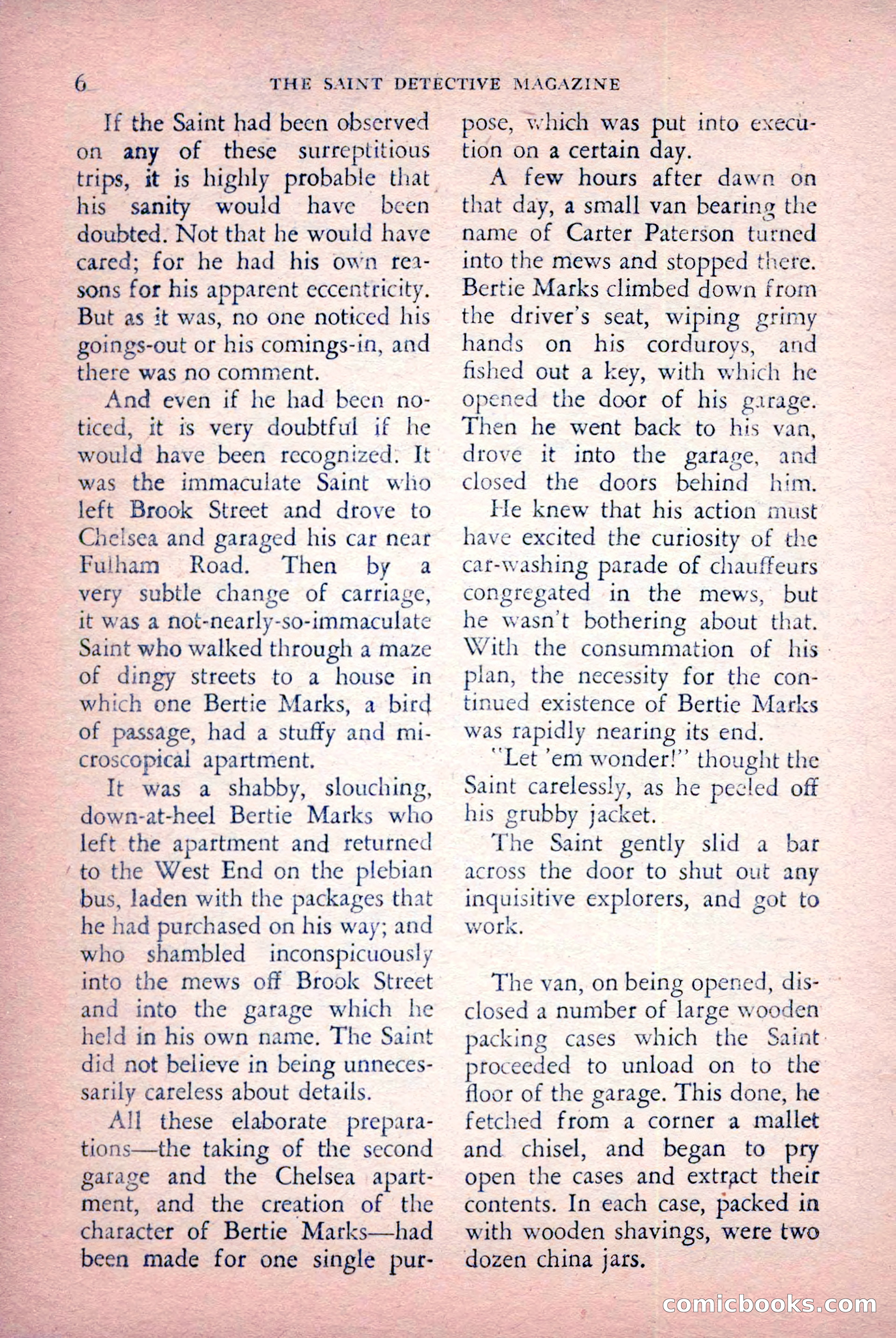 The Saint Detective Magazine, July 1956 — page 8 of 148