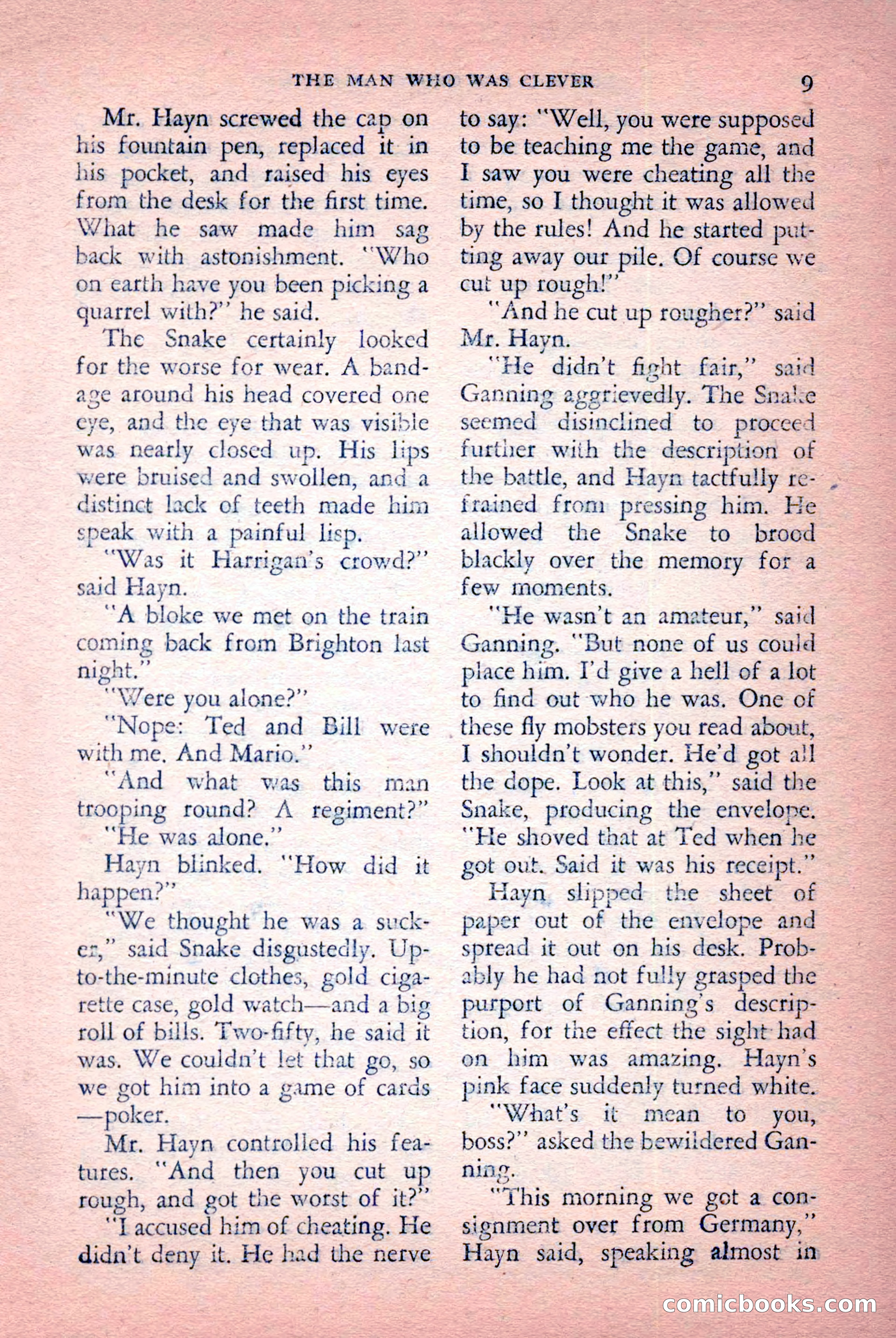 The Saint Detective Magazine, July 1956 — page 11 of 148