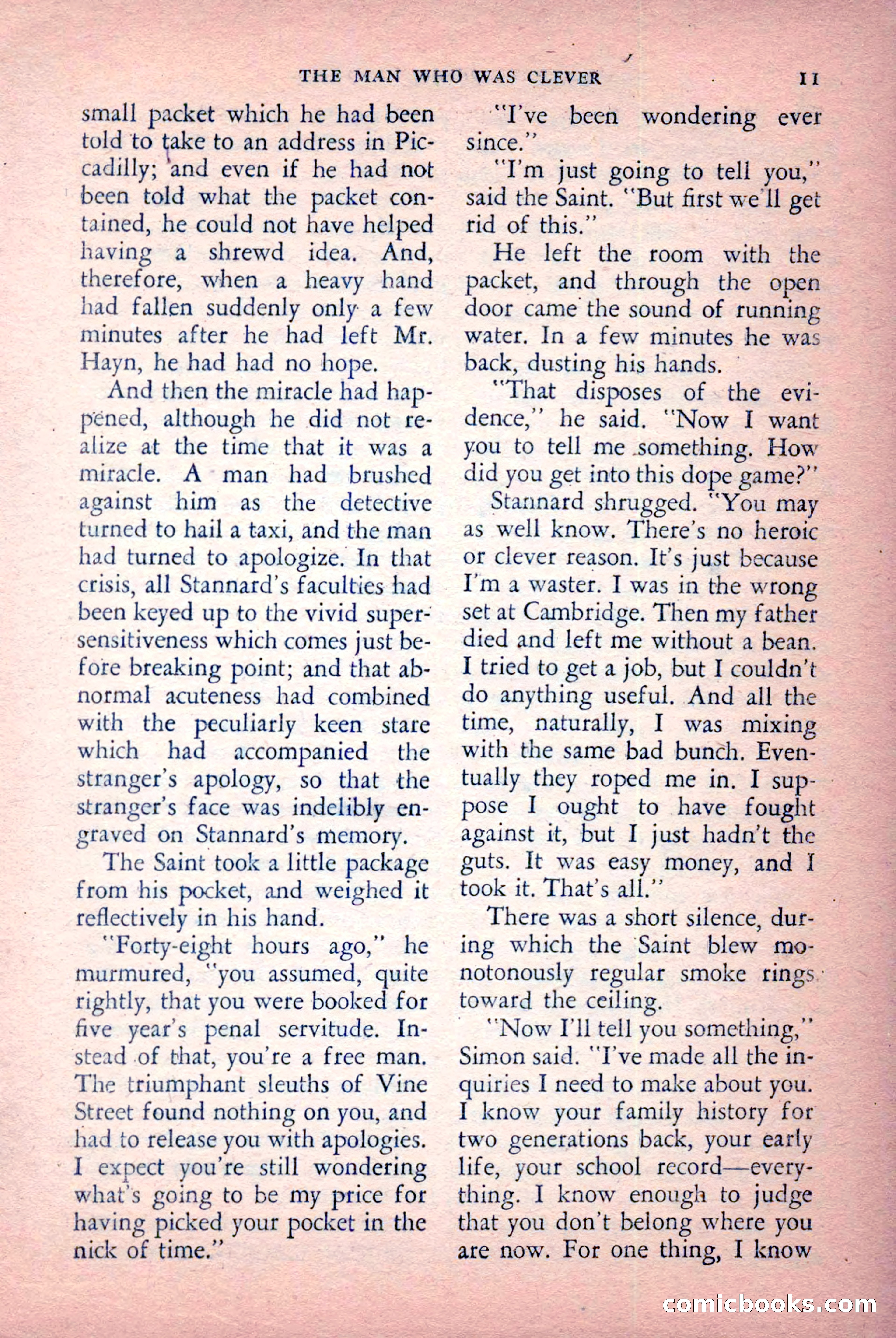 The Saint Detective Magazine, July 1956 — page 13 of 148