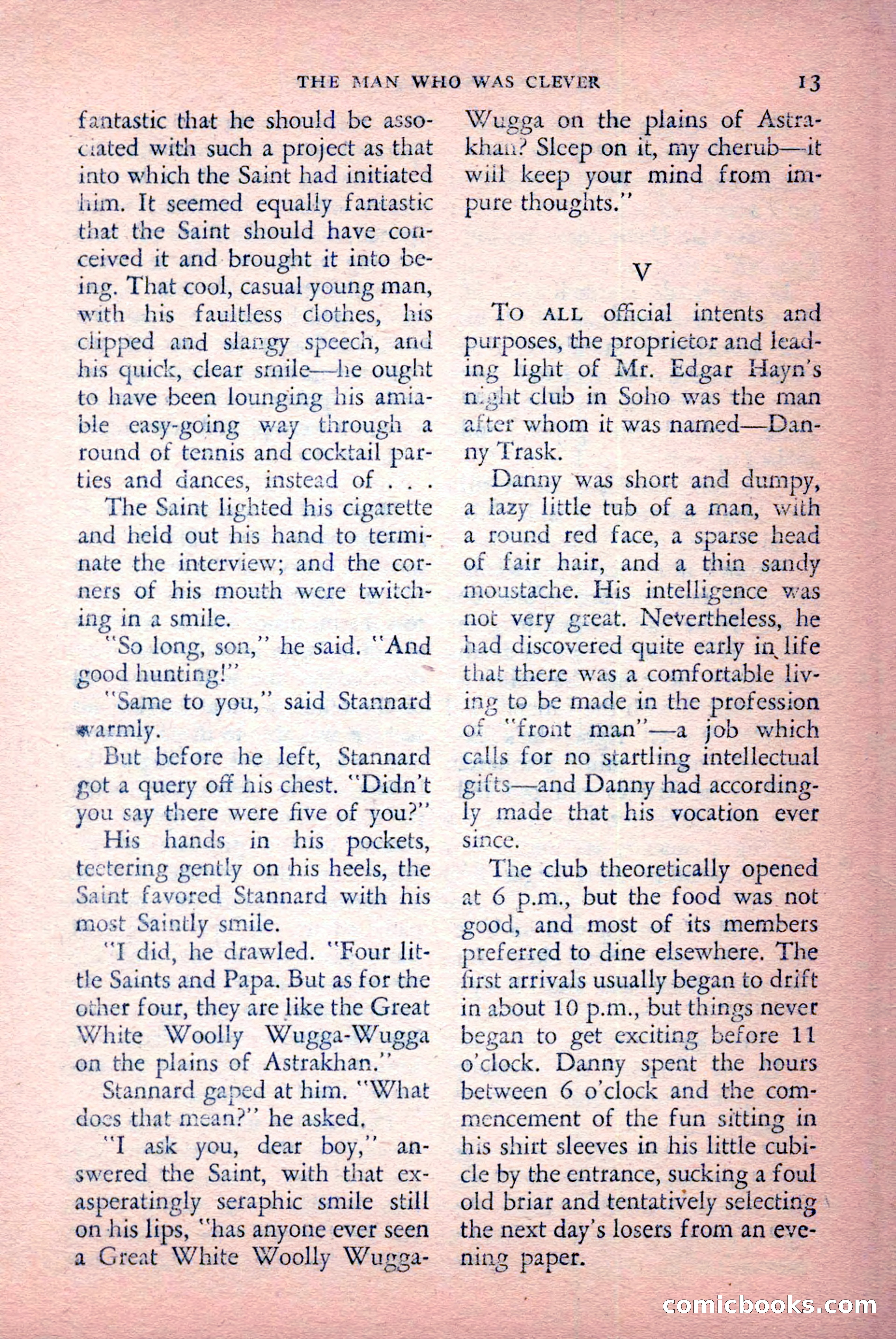 The Saint Detective Magazine, July 1956 — page 15 of 148