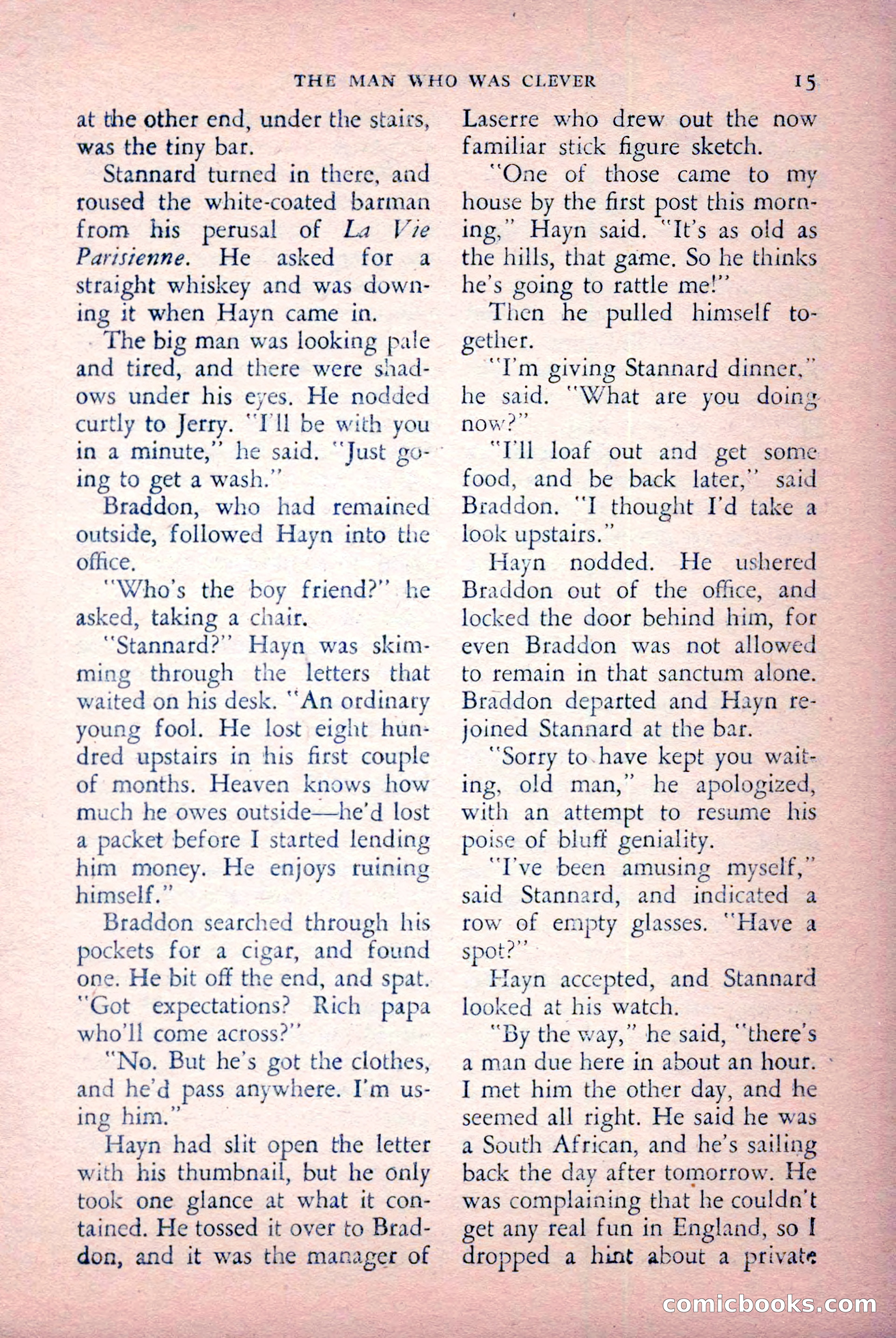The Saint Detective Magazine, July 1956 — page 17 of 148