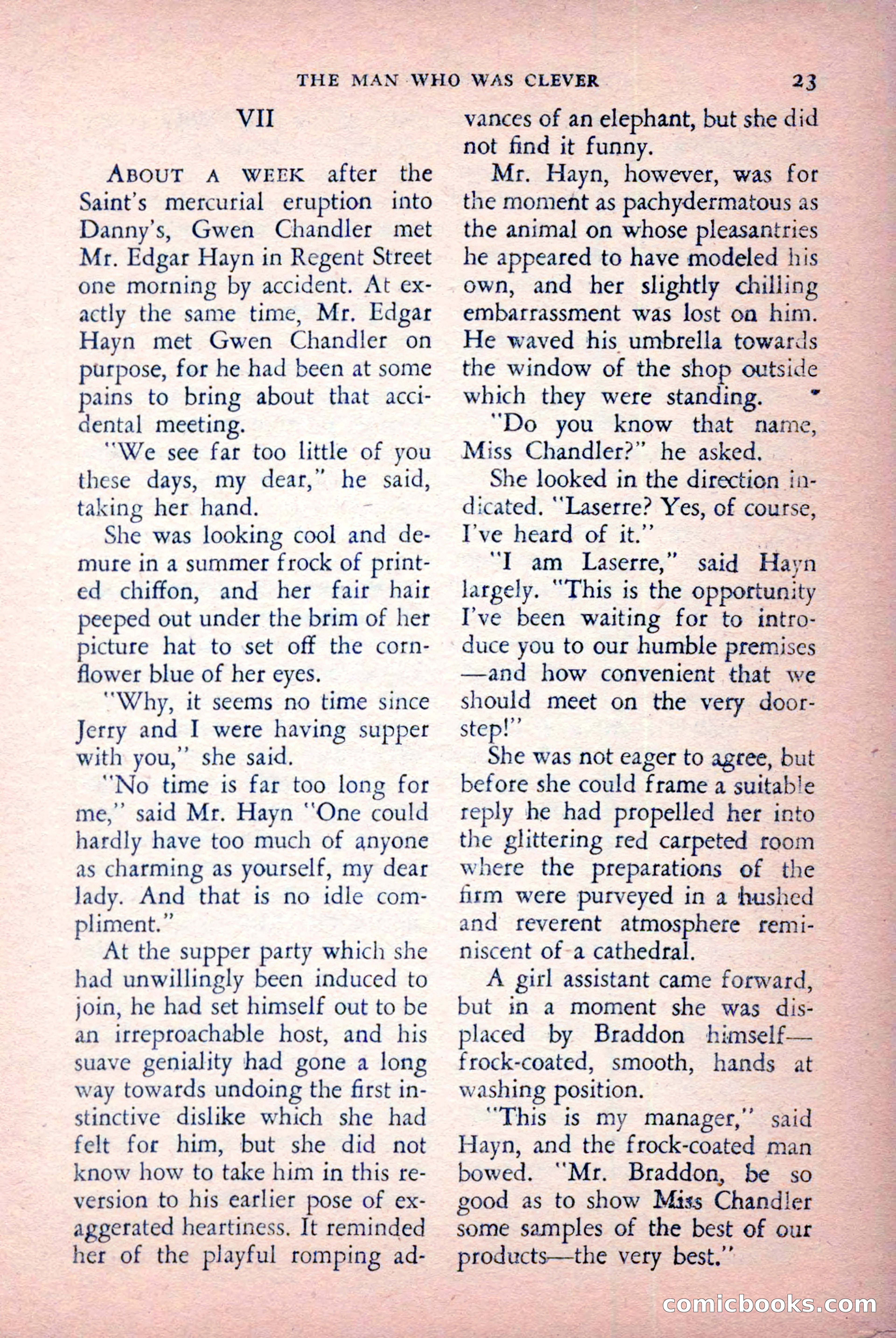 The Saint Detective Magazine, July 1956 — page 25 of 148
