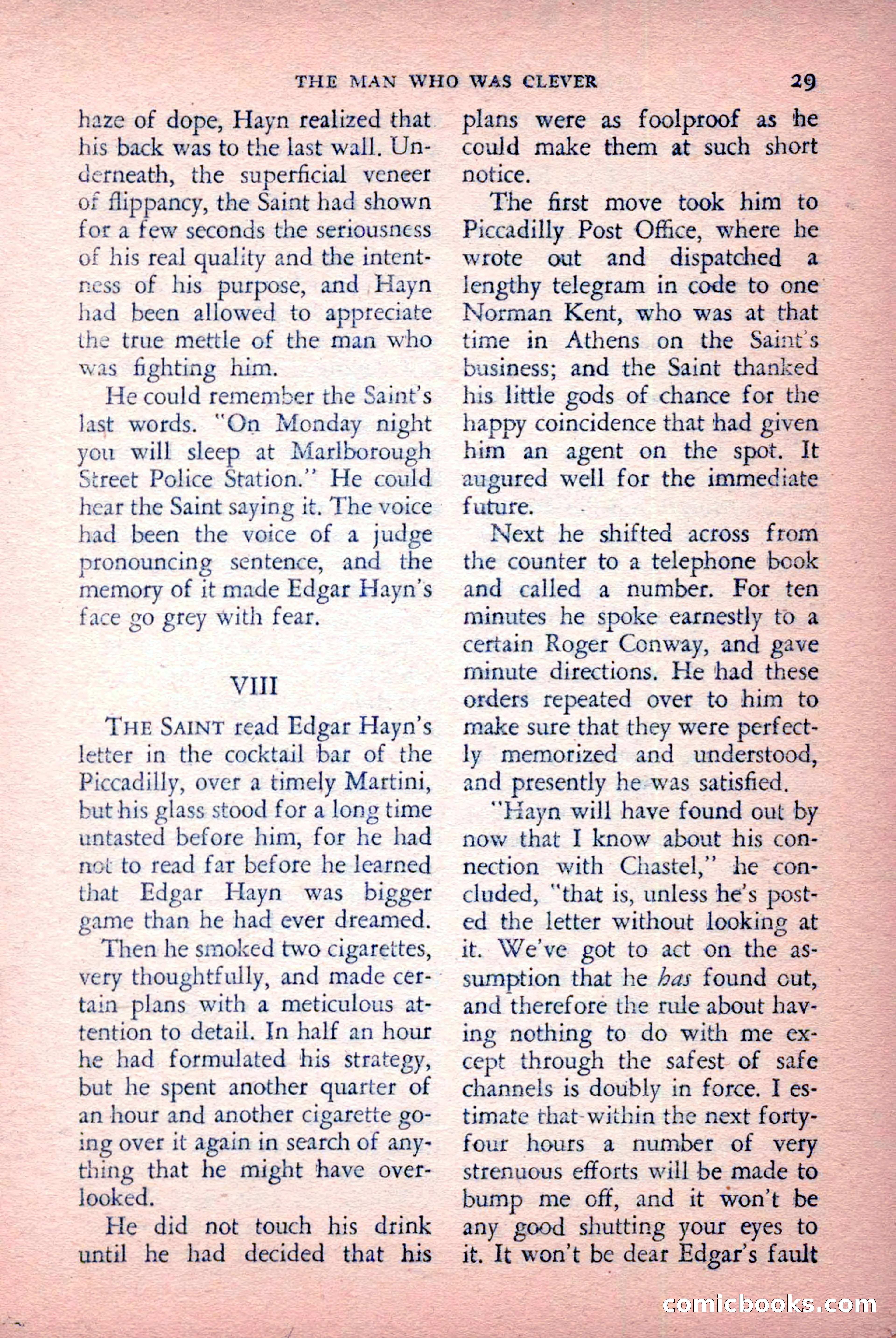 The Saint Detective Magazine, July 1956 — page 31 of 148