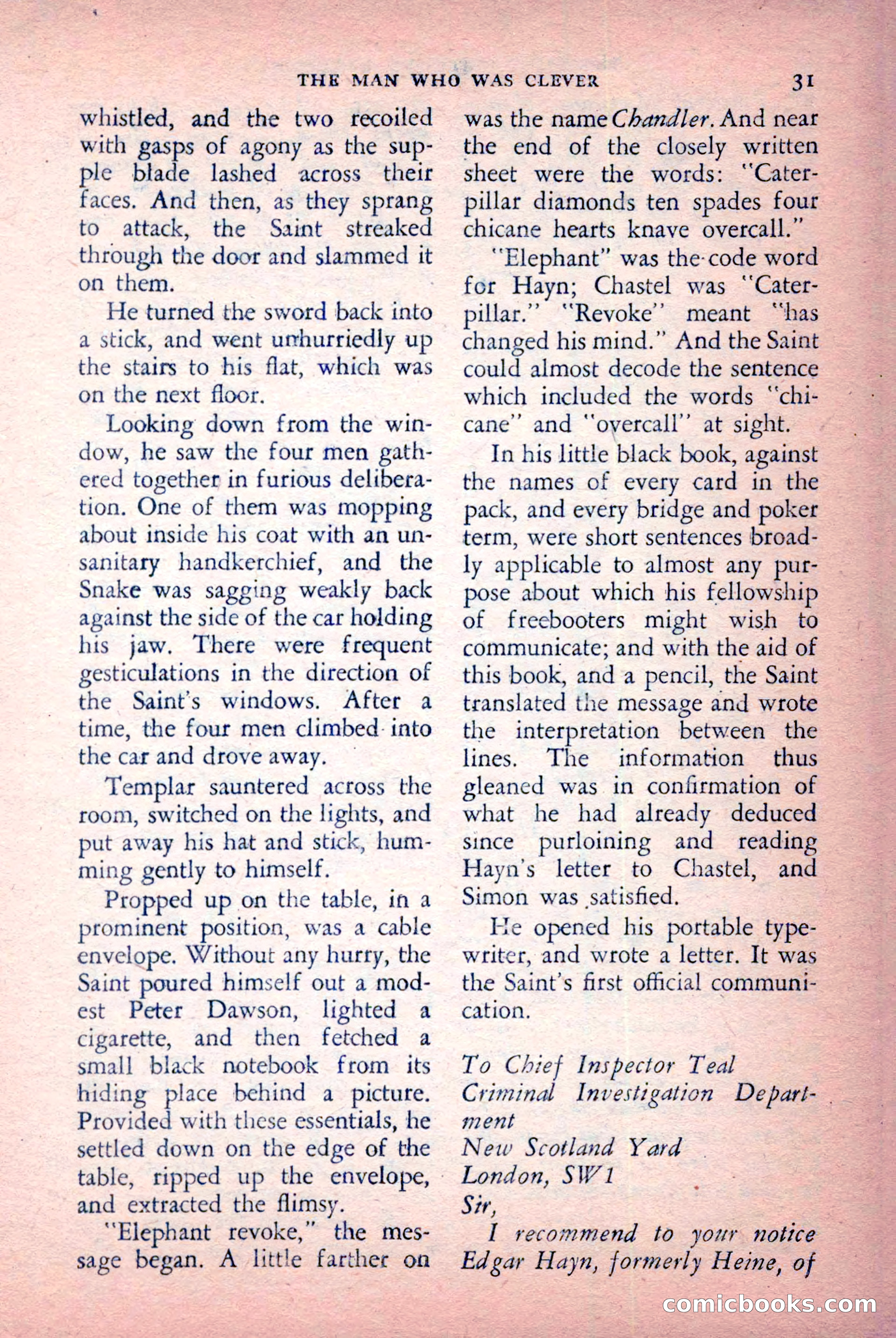 The Saint Detective Magazine, July 1956 — page 33 of 148