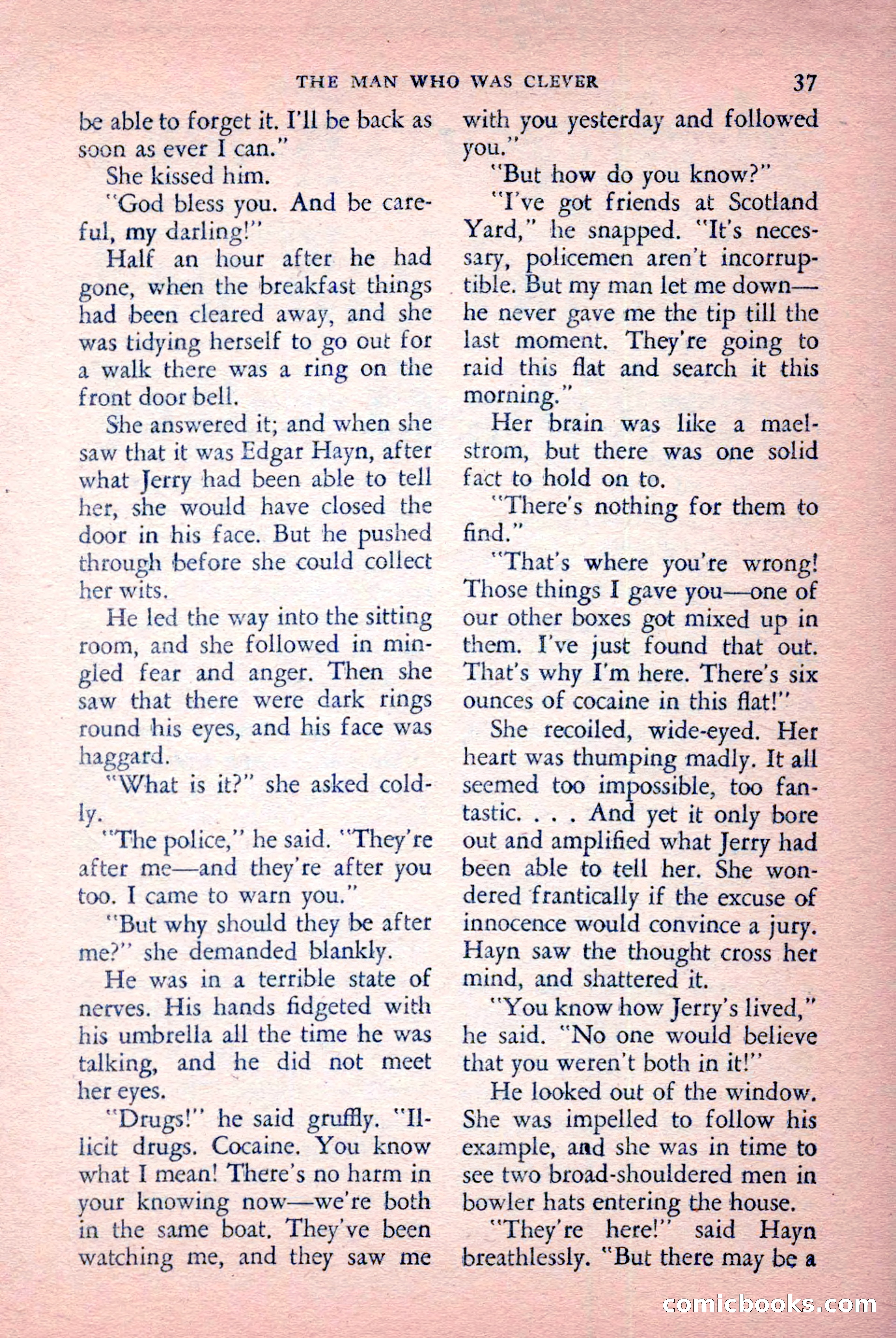 The Saint Detective Magazine, July 1956 — page 39 of 148