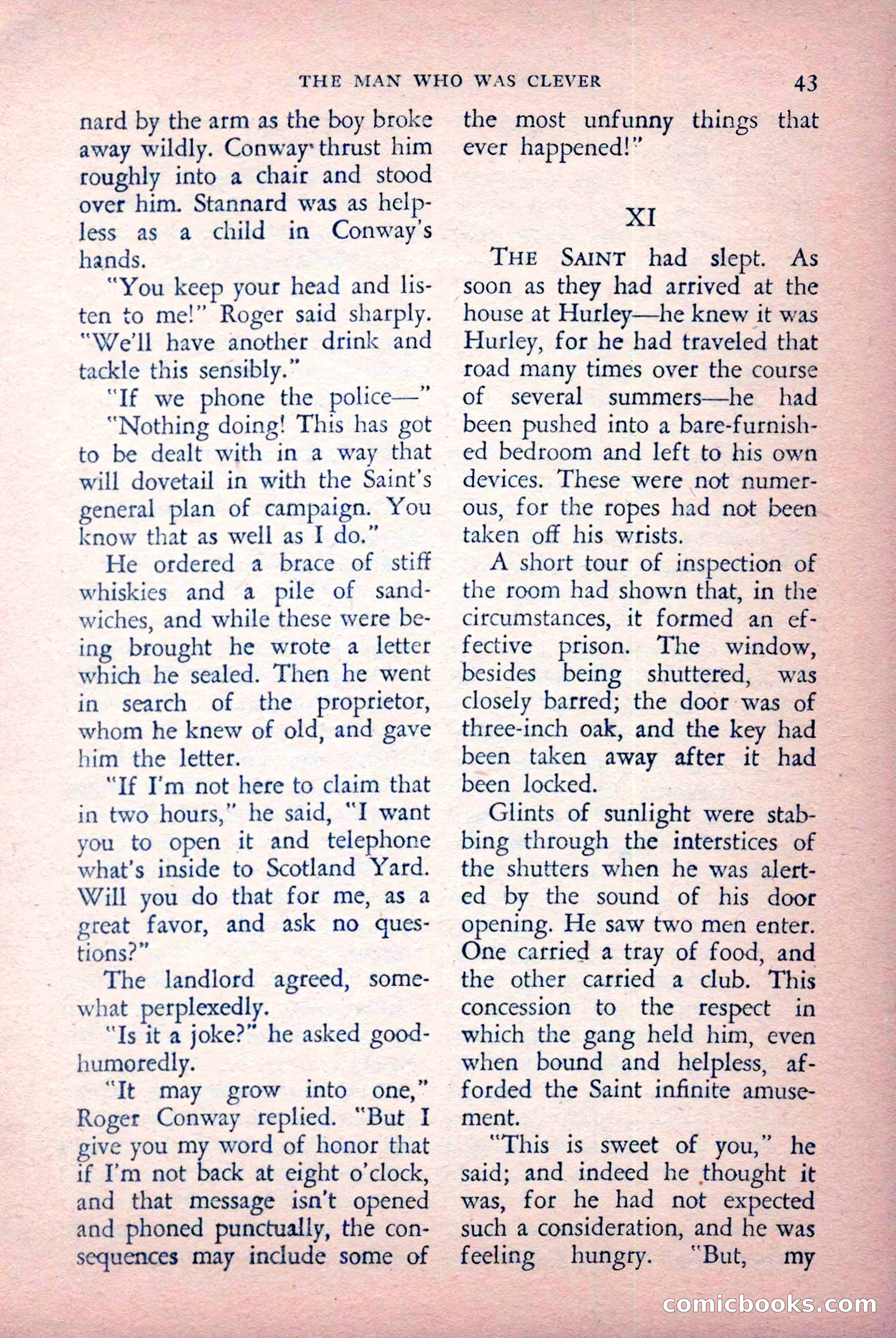 The Saint Detective Magazine, July 1956 — page 45 of 148