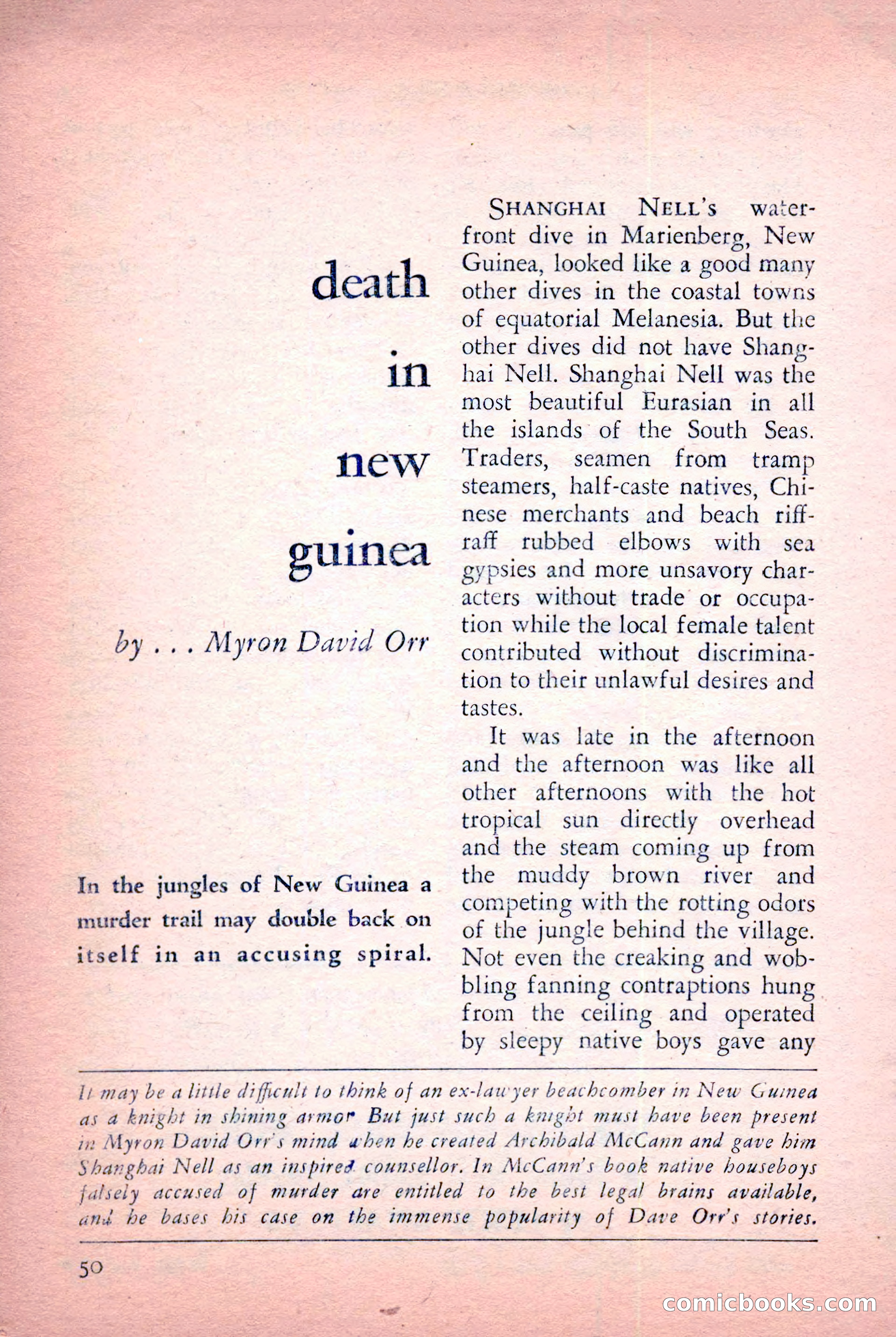 The Saint Detective Magazine, July 1956 — page 52 of 148