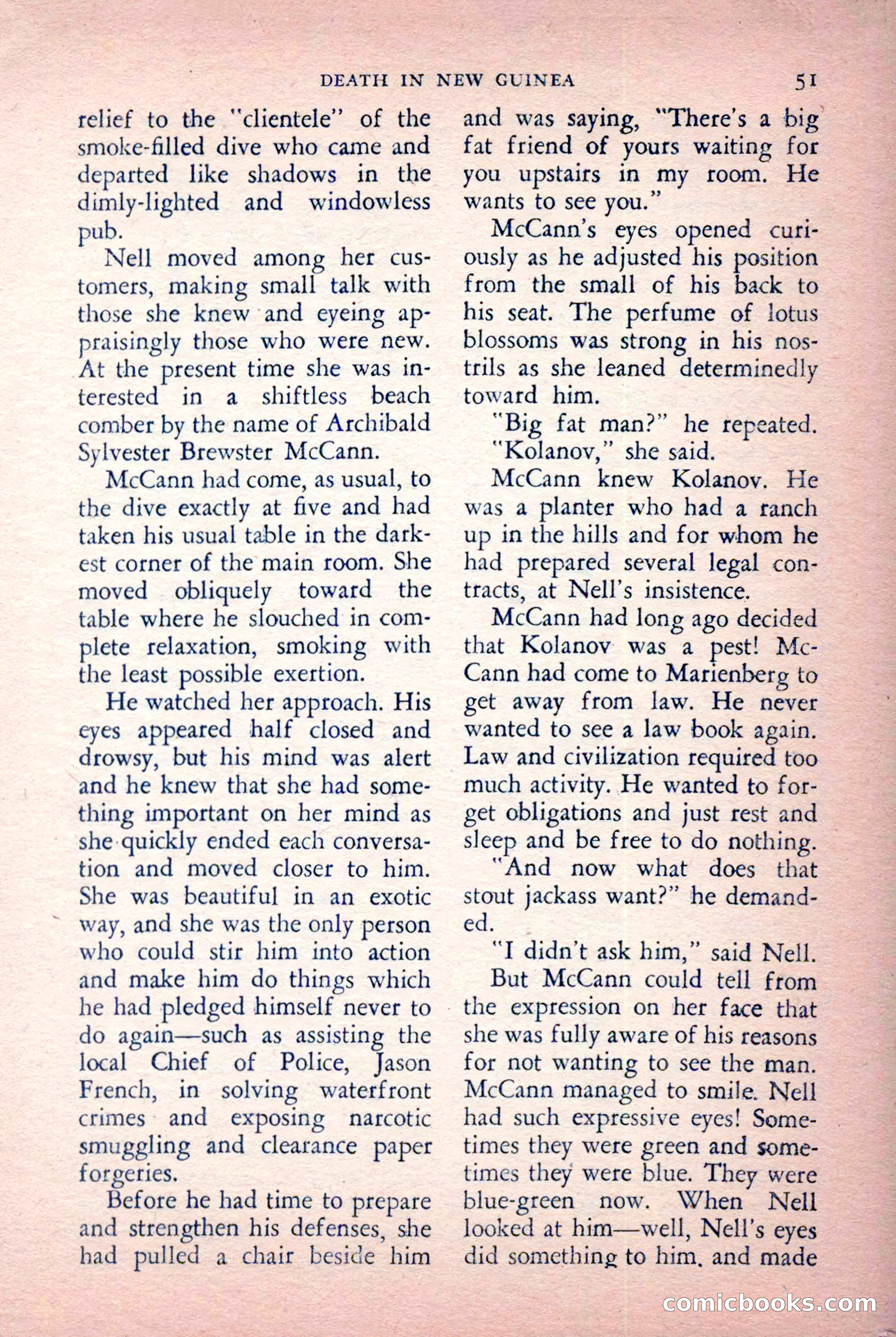 The Saint Detective Magazine, July 1956 — page 53 of 148