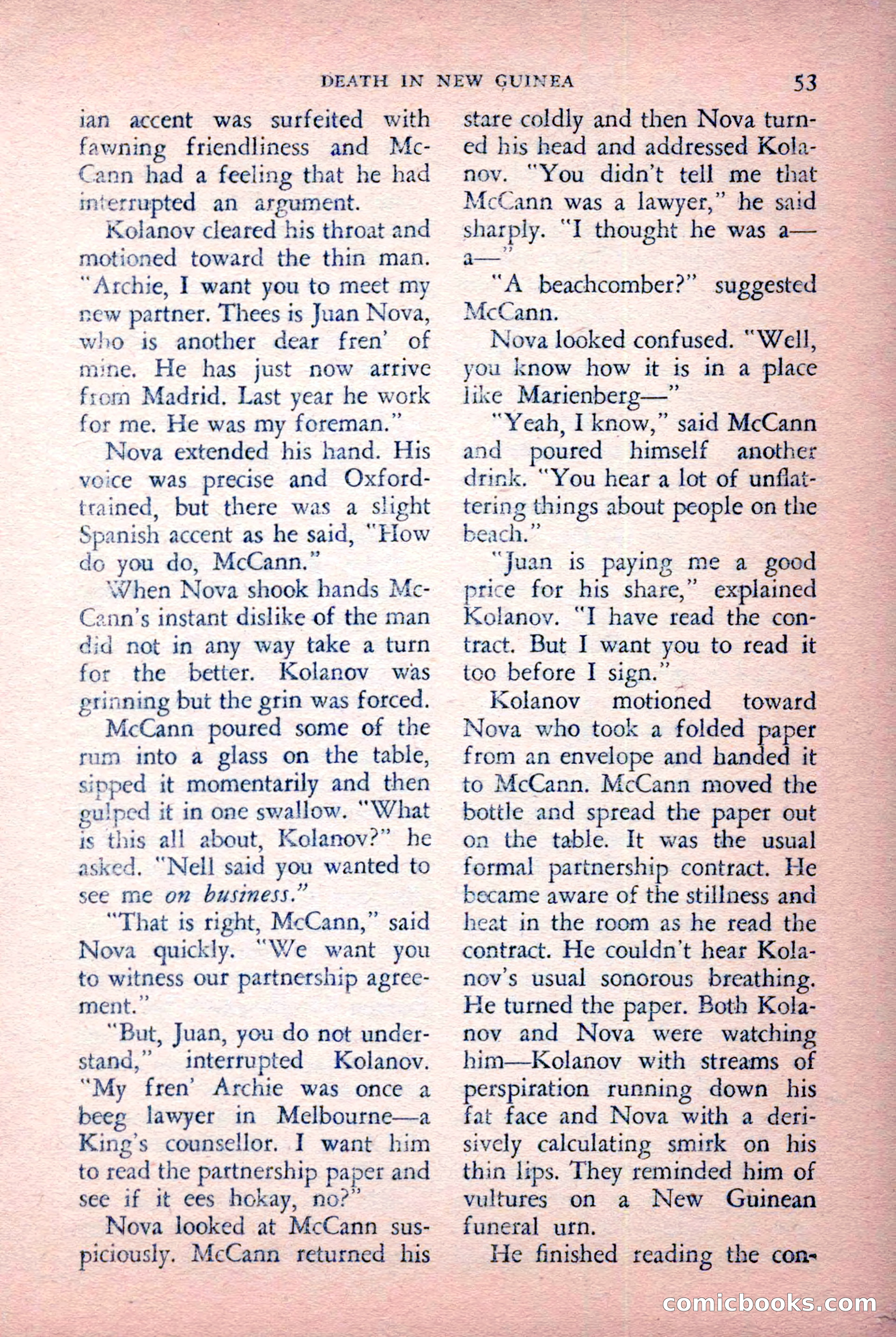 The Saint Detective Magazine, July 1956 — page 55 of 148
