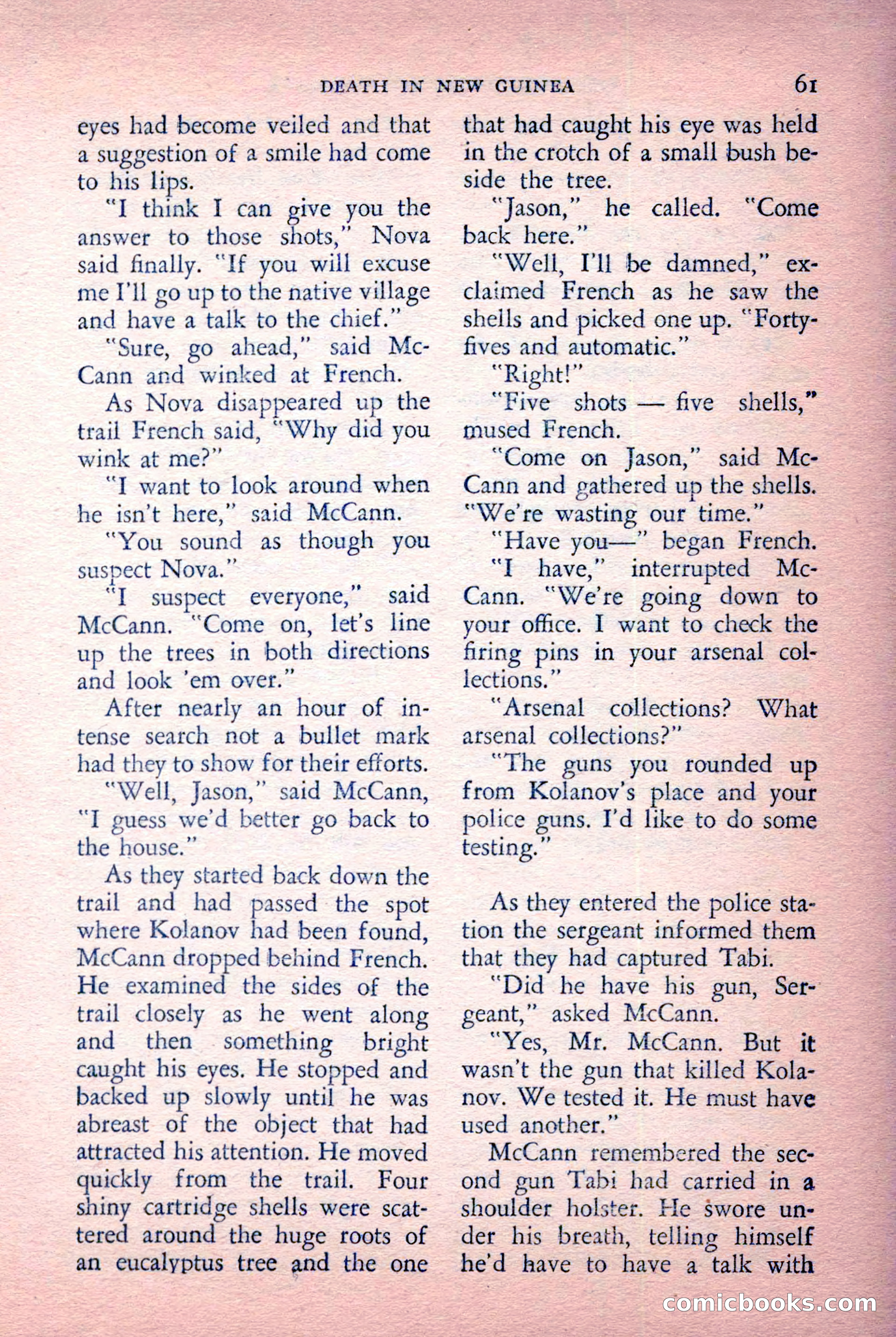 The Saint Detective Magazine, July 1956 — page 63 of 148