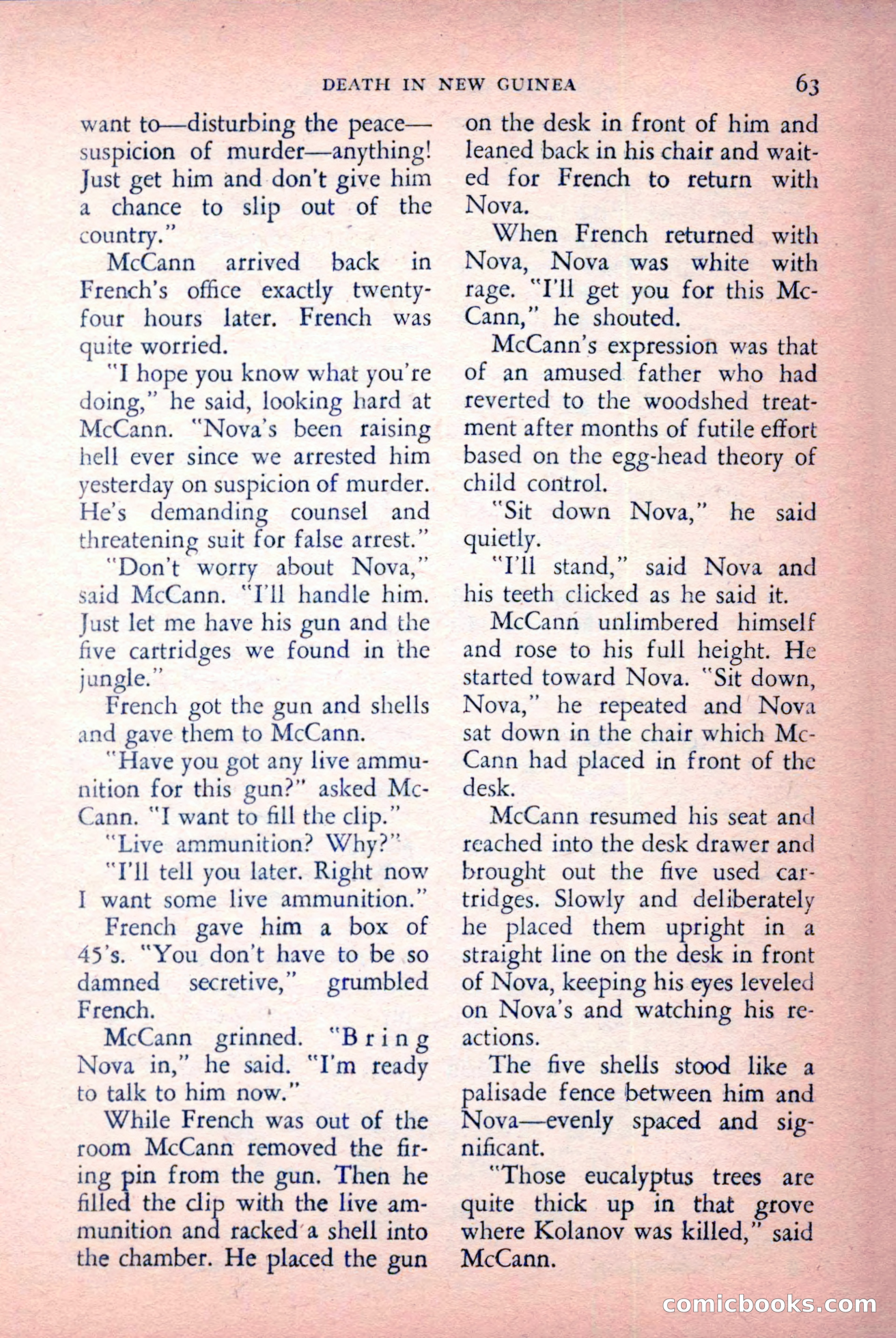 The Saint Detective Magazine, July 1956 — page 65 of 148