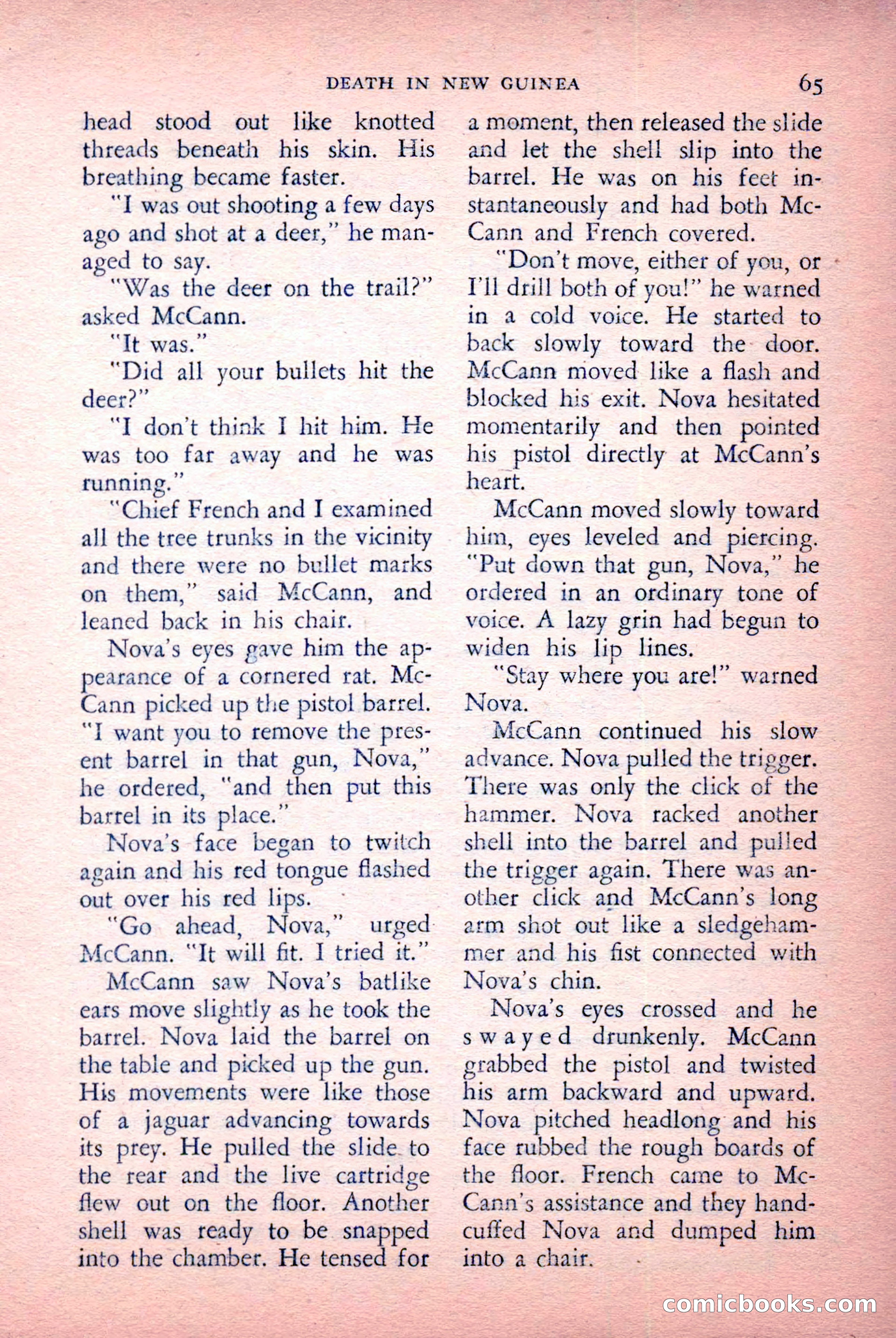 The Saint Detective Magazine, July 1956 — page 67 of 148