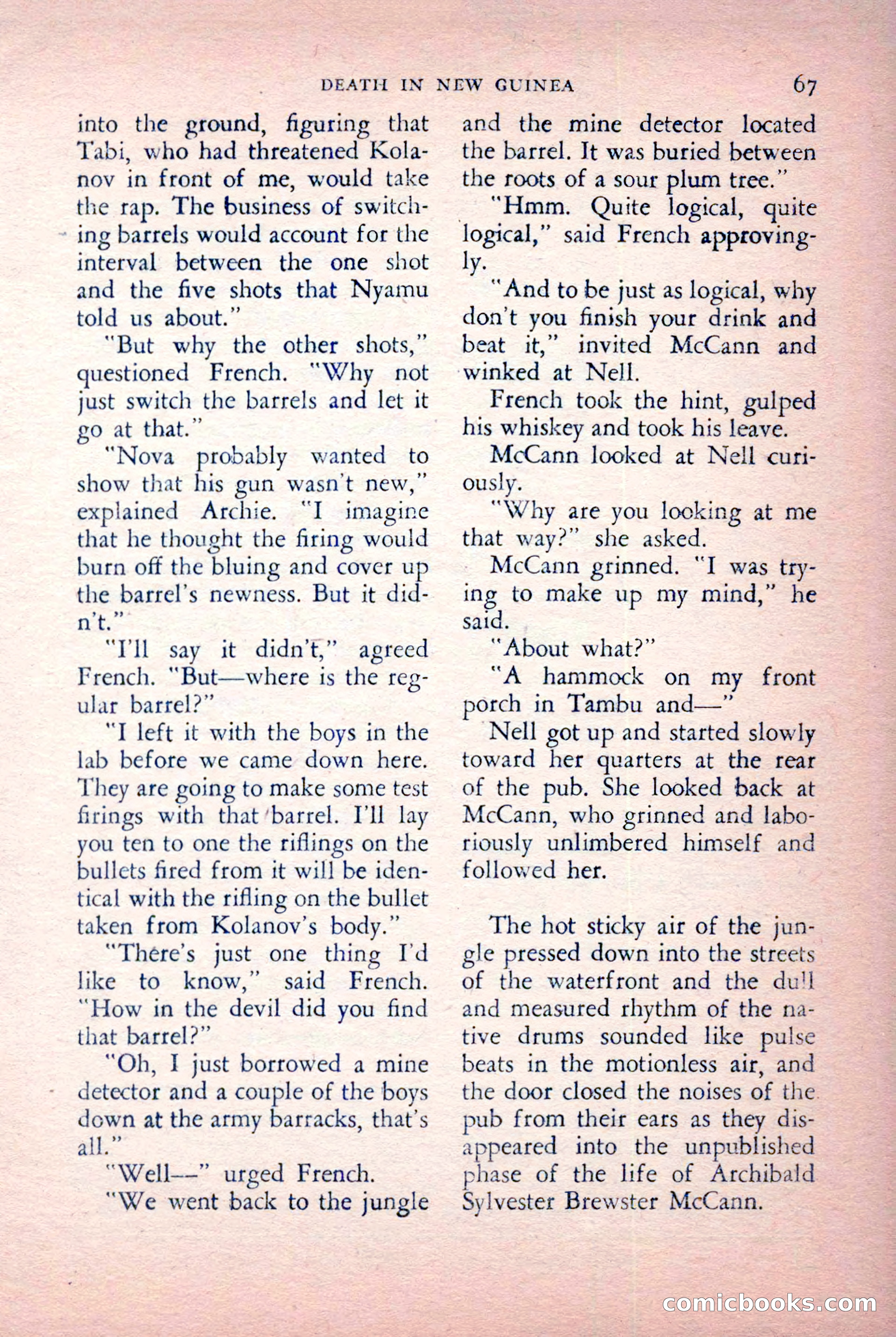 The Saint Detective Magazine, July 1956 — page 69 of 148