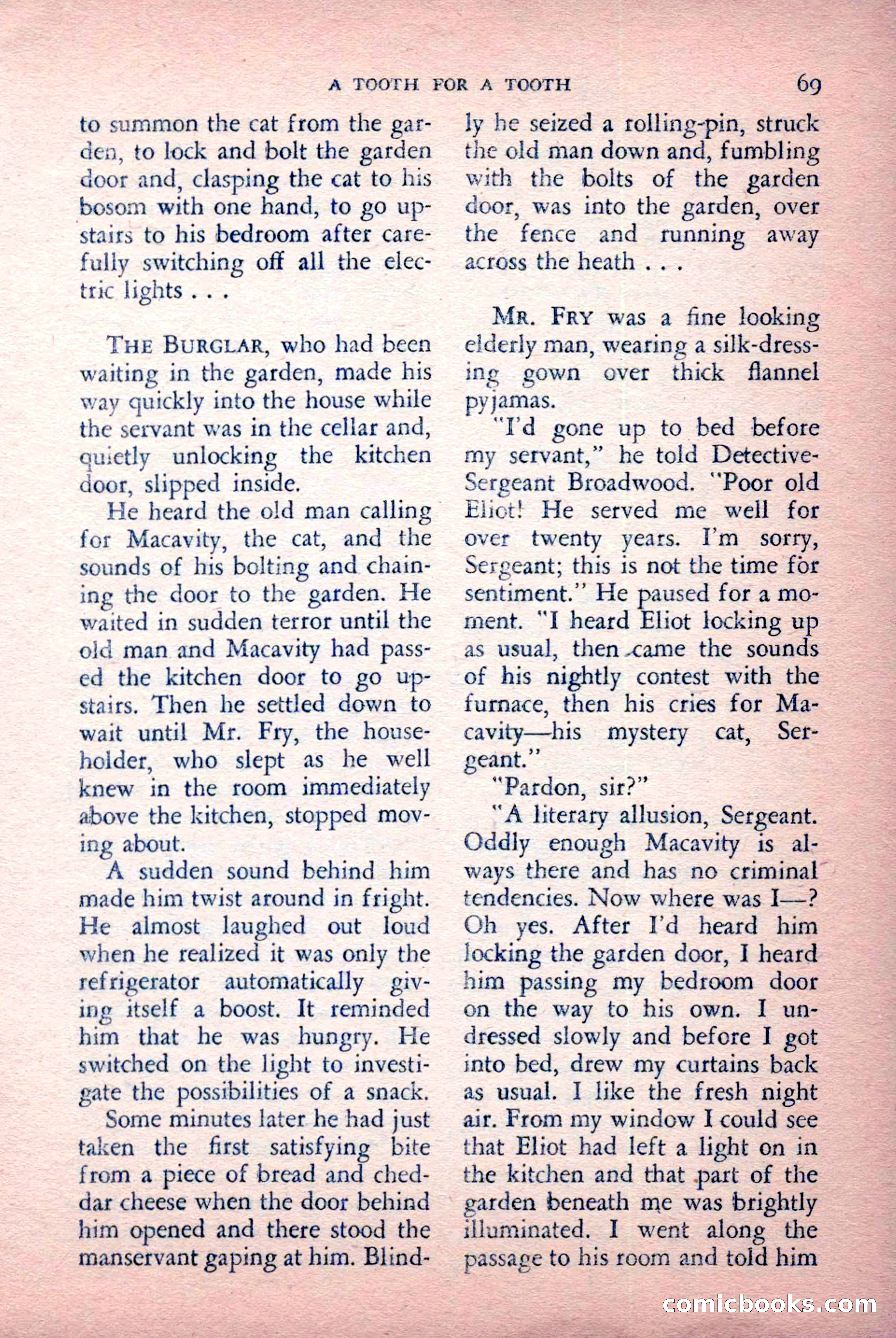 The Saint Detective Magazine, July 1956 — page 71 of 148