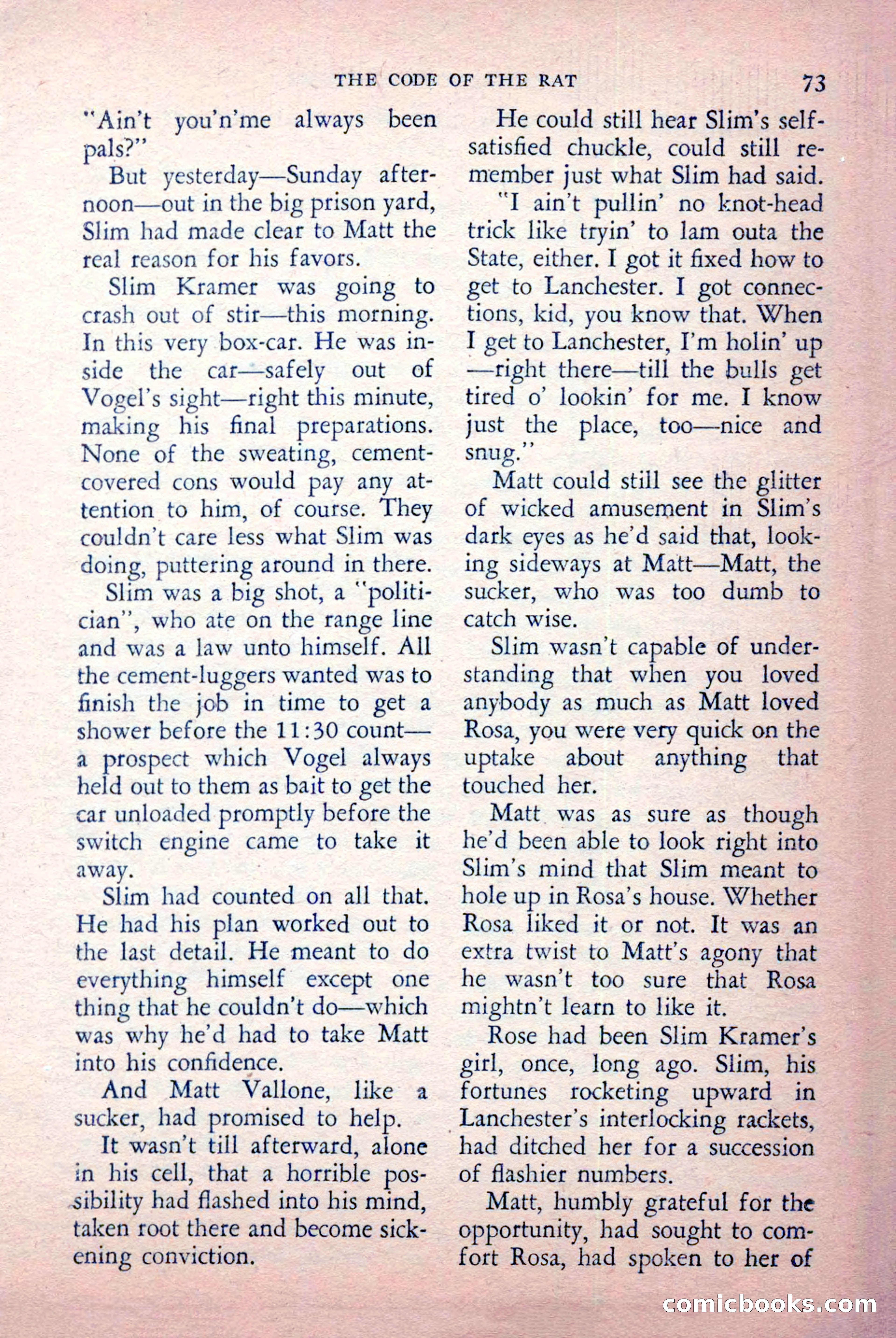 The Saint Detective Magazine, July 1956 — page 75 of 148