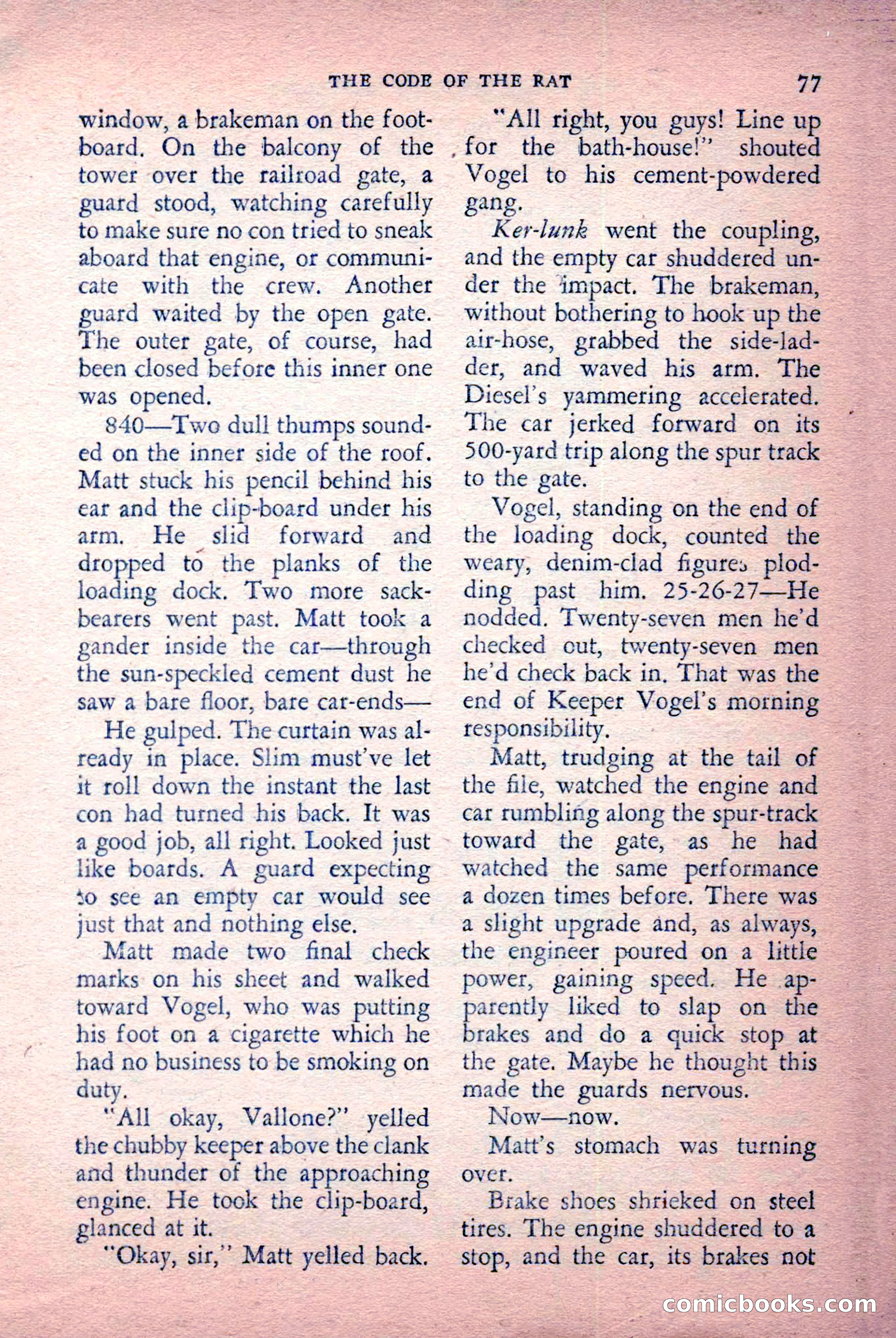 The Saint Detective Magazine, July 1956 — page 79 of 148