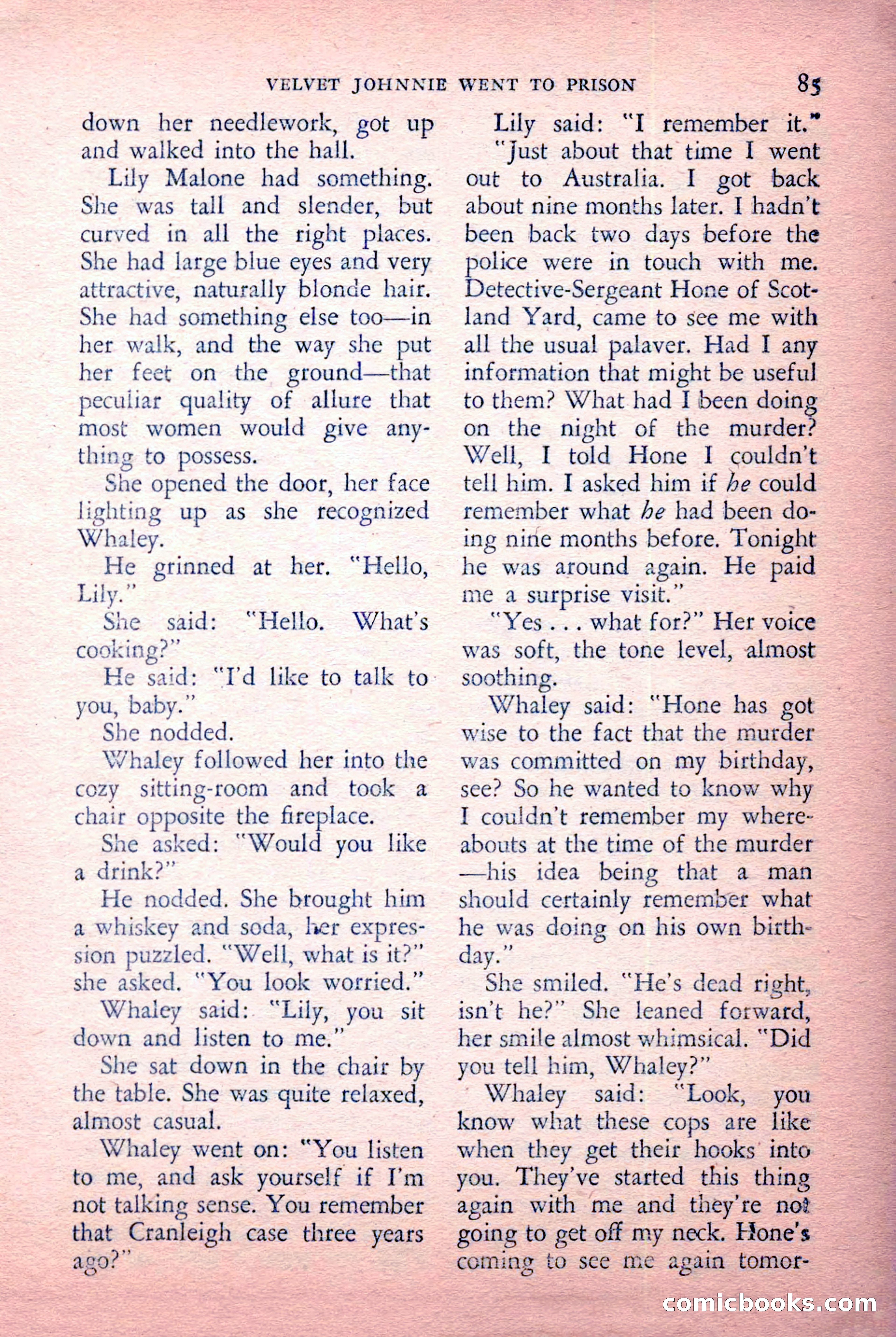 The Saint Detective Magazine, July 1956 — page 87 of 148