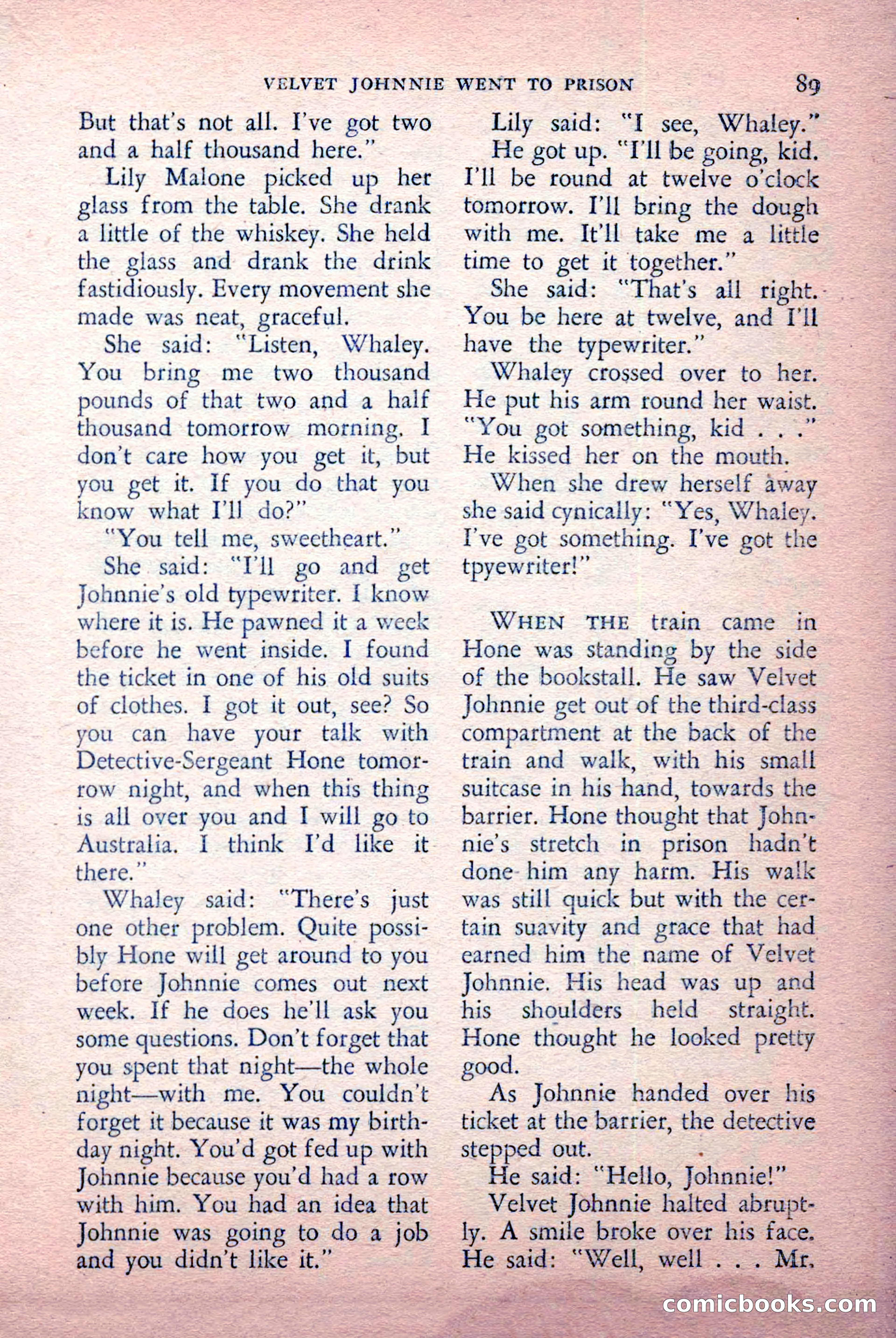 The Saint Detective Magazine, July 1956 — page 91 of 148