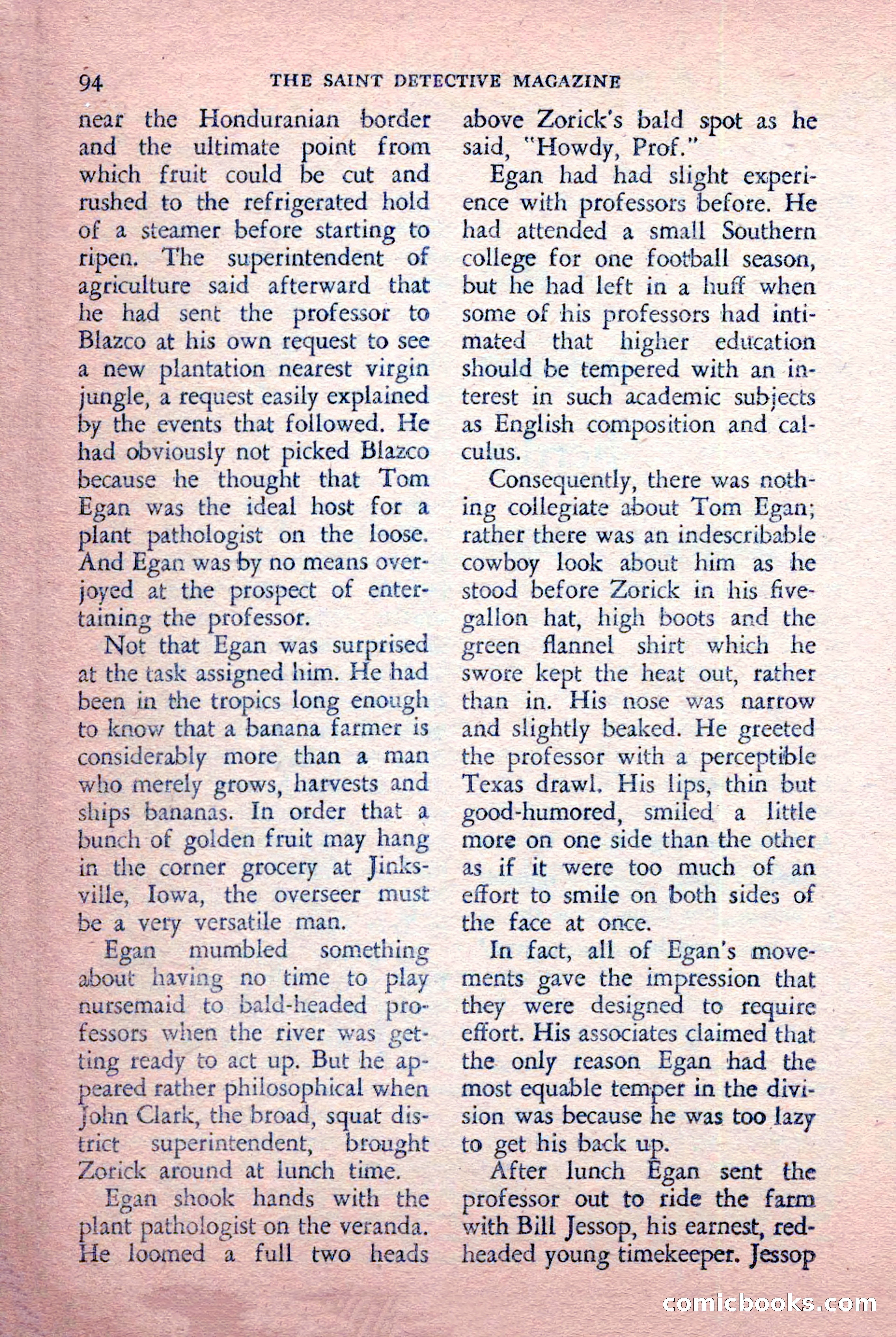 The Saint Detective Magazine, July 1956 — page 96 of 148