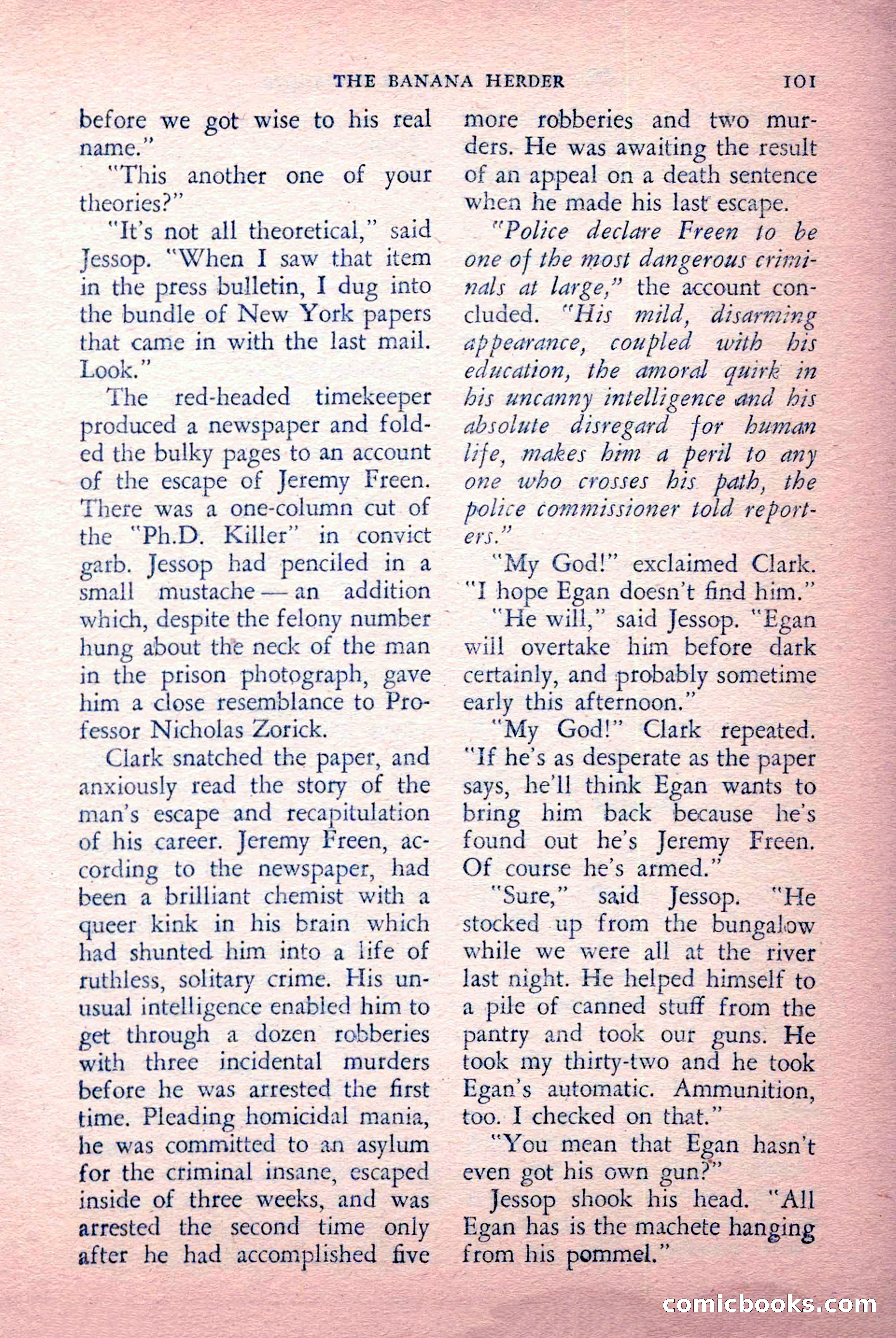 The Saint Detective Magazine, July 1956 — page 103 of 148