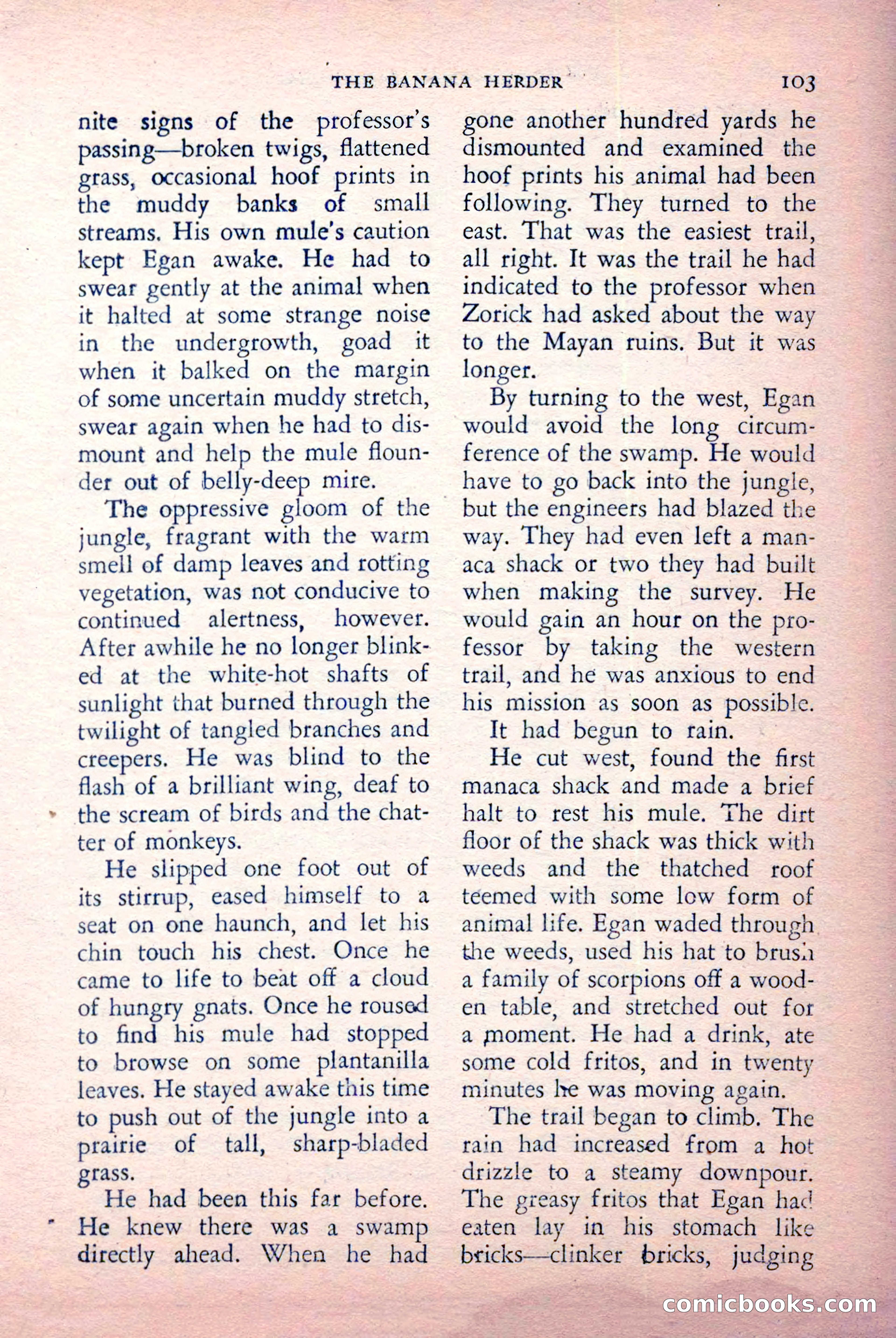 The Saint Detective Magazine, July 1956 — page 105 of 148