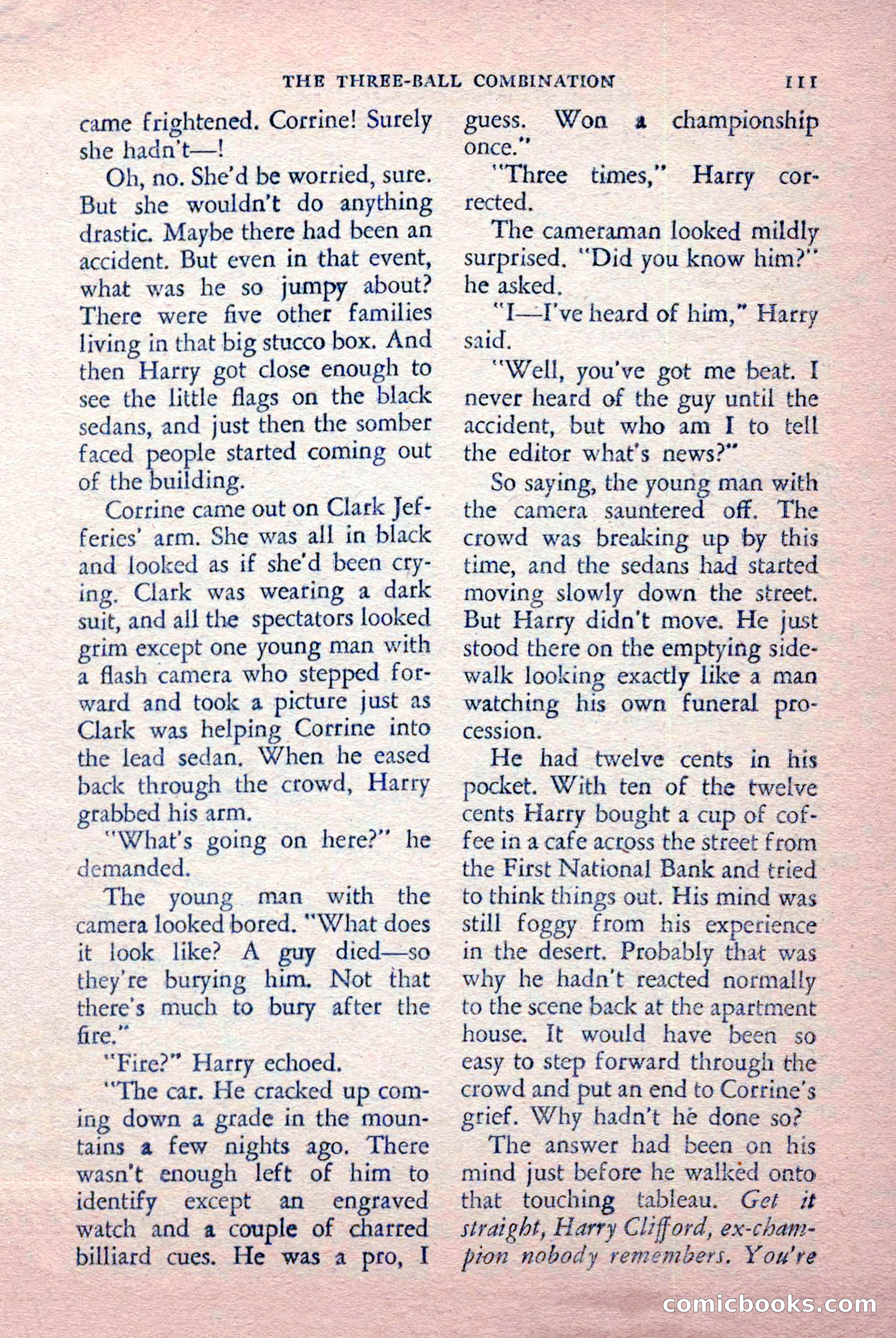 The Saint Detective Magazine, July 1956 — page 113 of 148