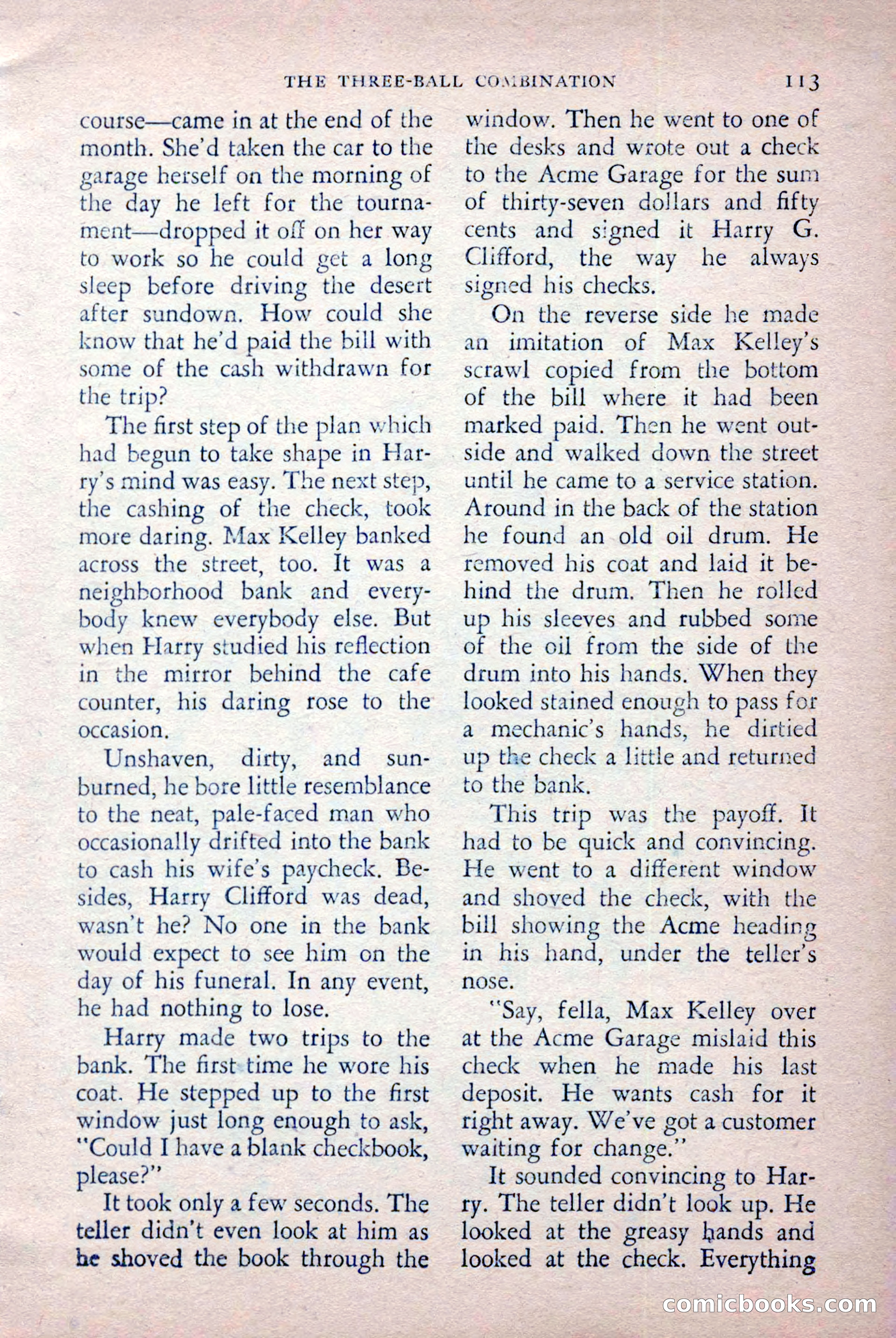The Saint Detective Magazine, July 1956 — page 115 of 148