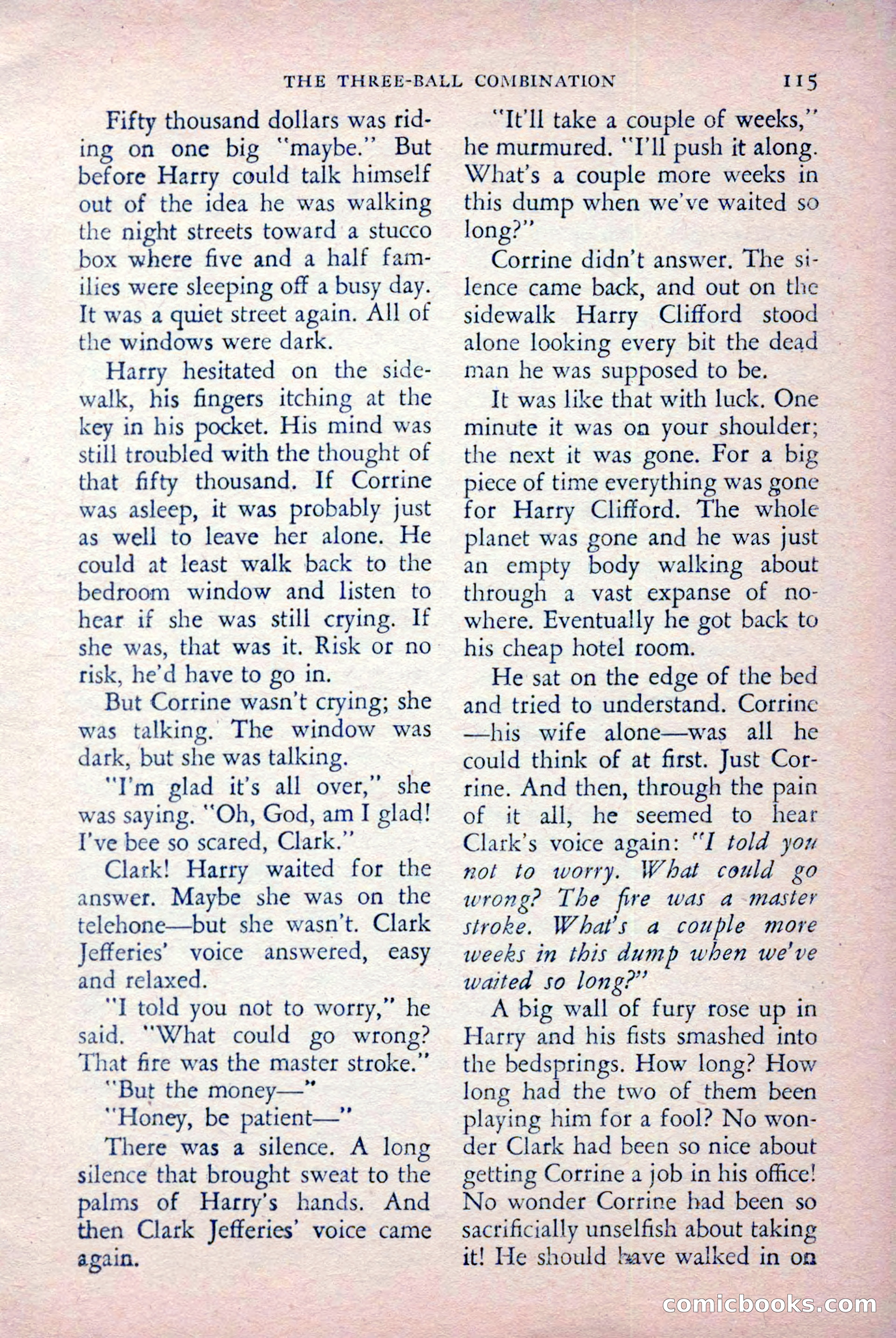 The Saint Detective Magazine, July 1956 — page 117 of 148