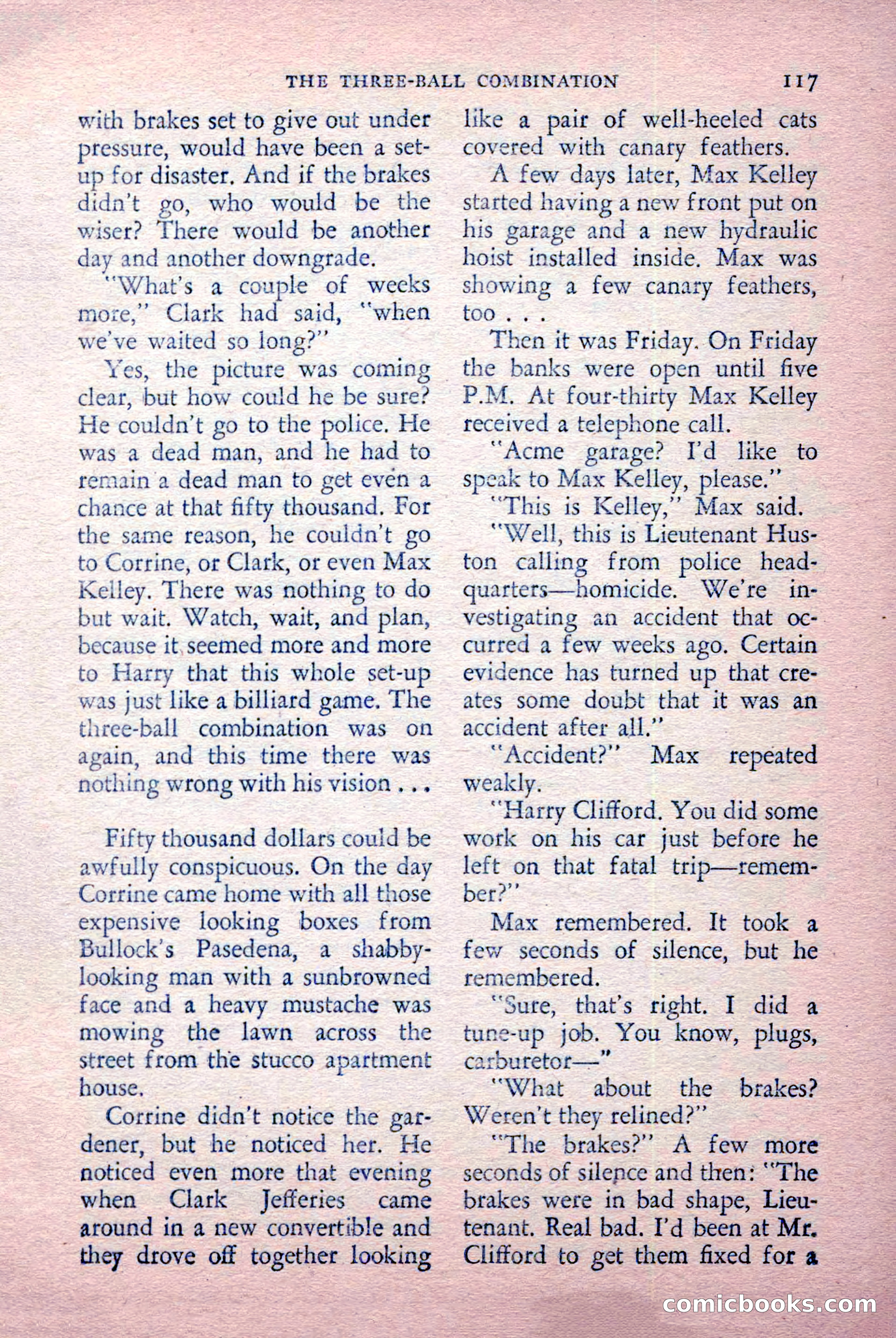 The Saint Detective Magazine, July 1956 — page 119 of 148