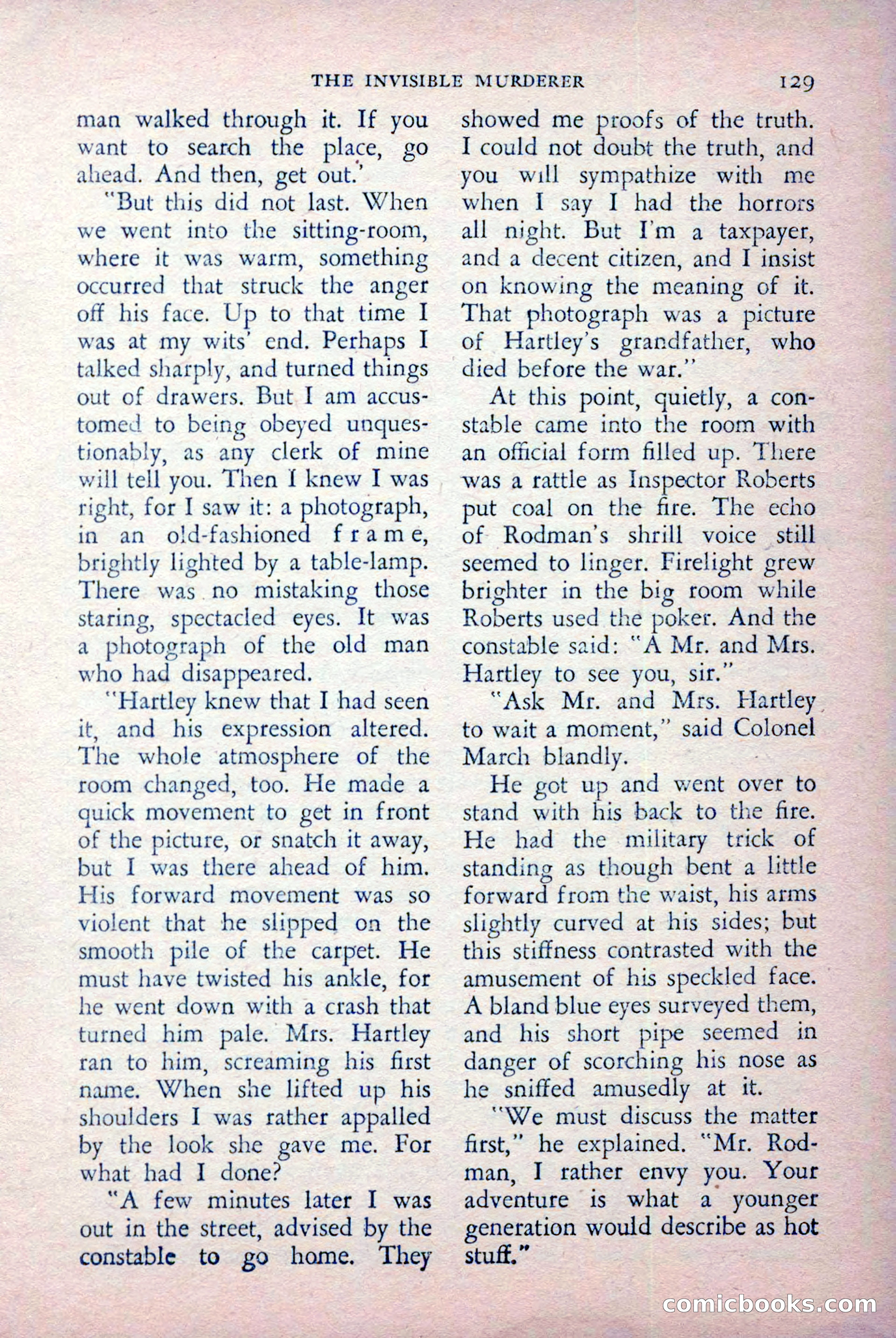 The Saint Detective Magazine, July 1956 — page 131 of 148
