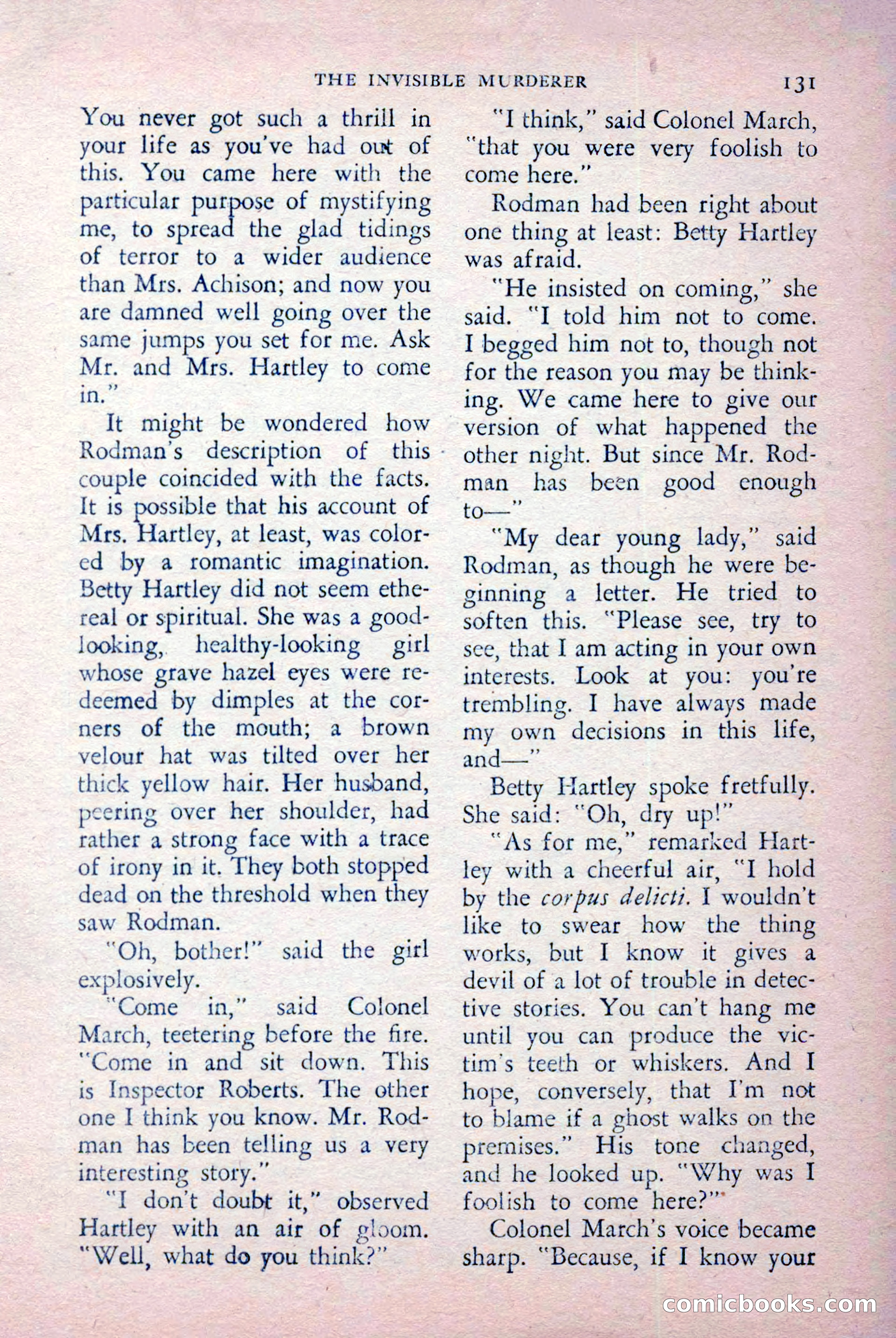 The Saint Detective Magazine, July 1956 — page 133 of 148