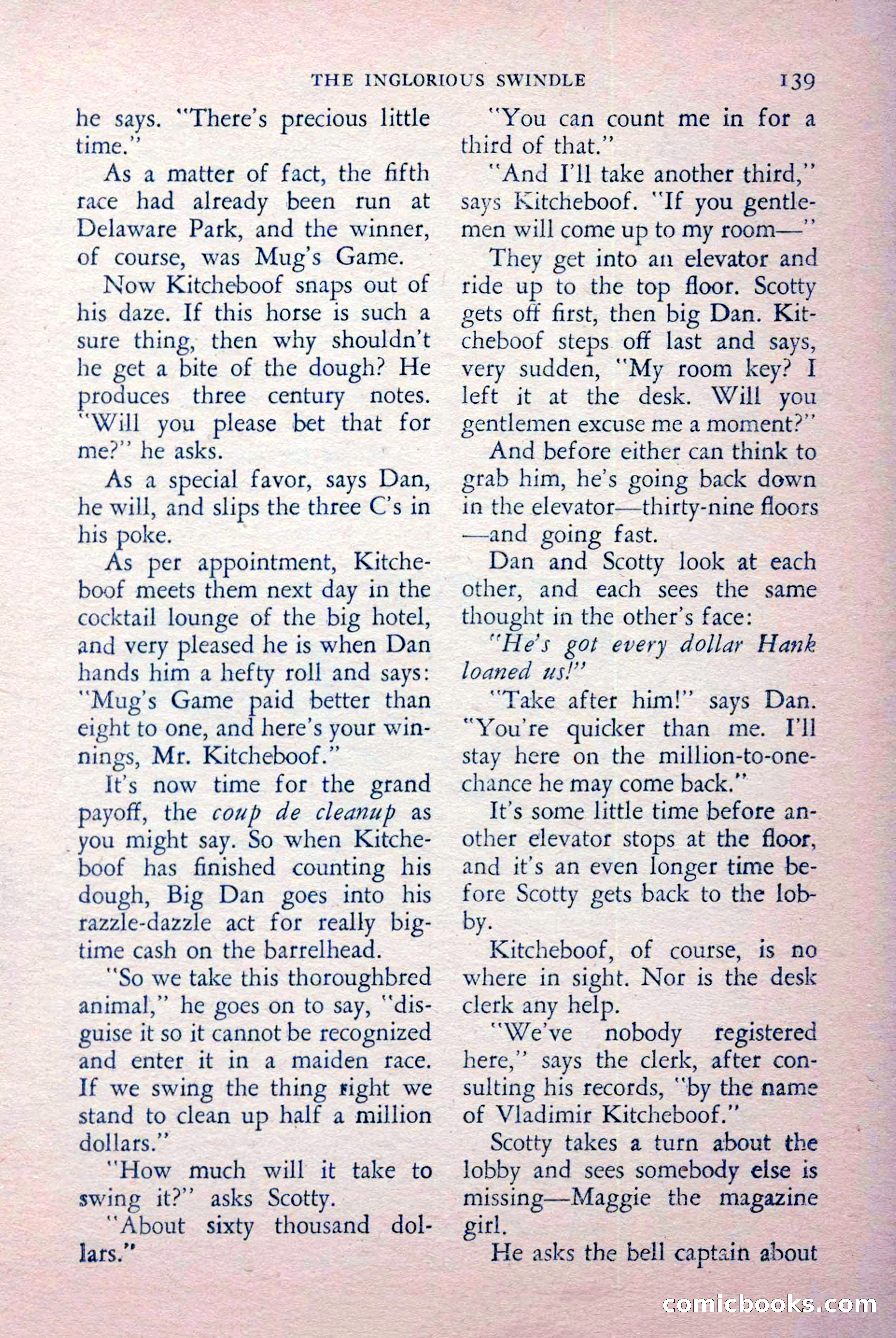 The Saint Detective Magazine, July 1956 — page 141 of 148